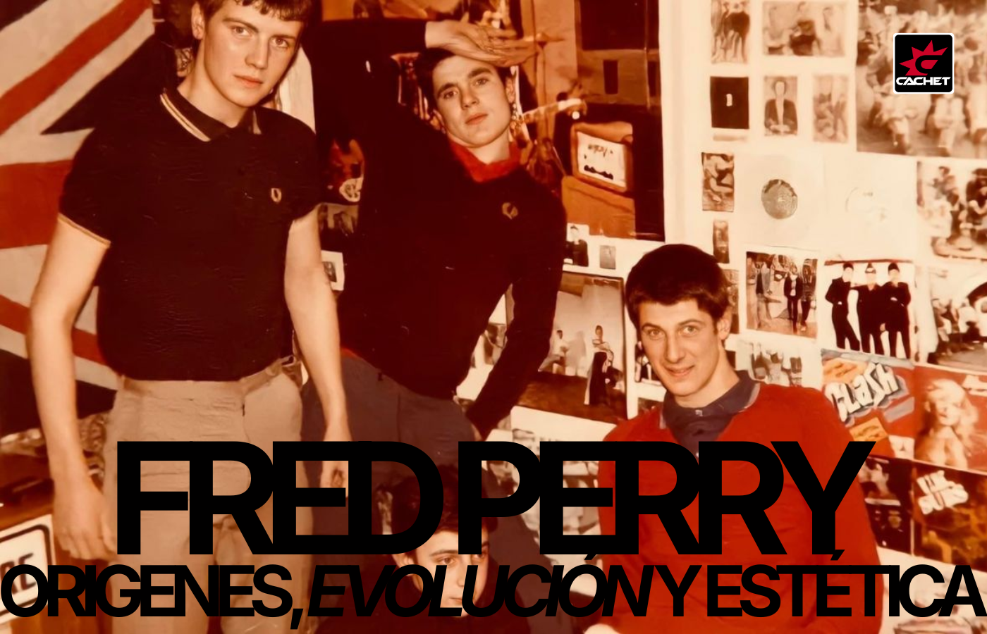 Imagen inspirada en música y subcultura británica asociada a Fred Perry