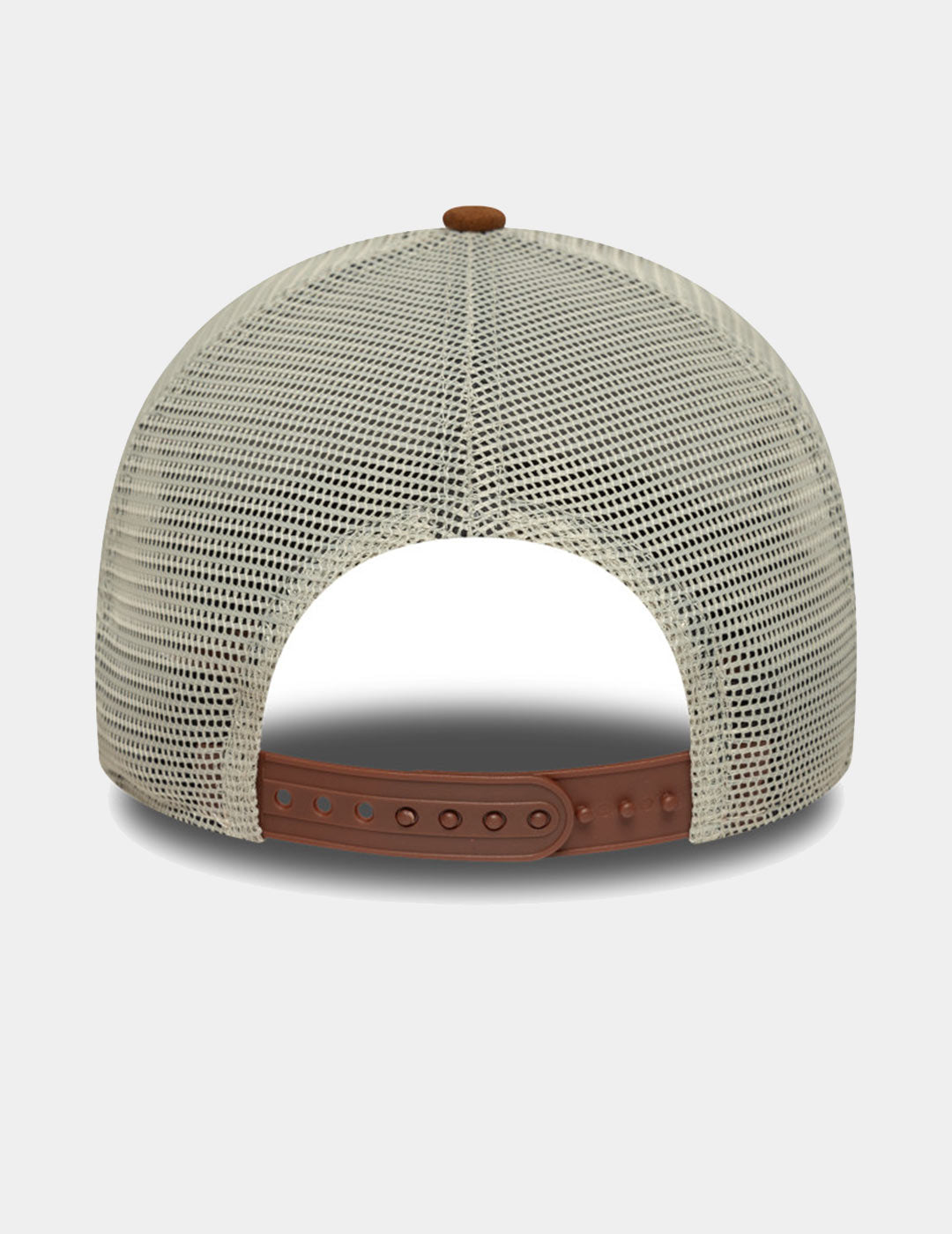 Gorra NEW ERA OVAL PATCH SUEDE TRUCKER NEWERA - Light Beige
