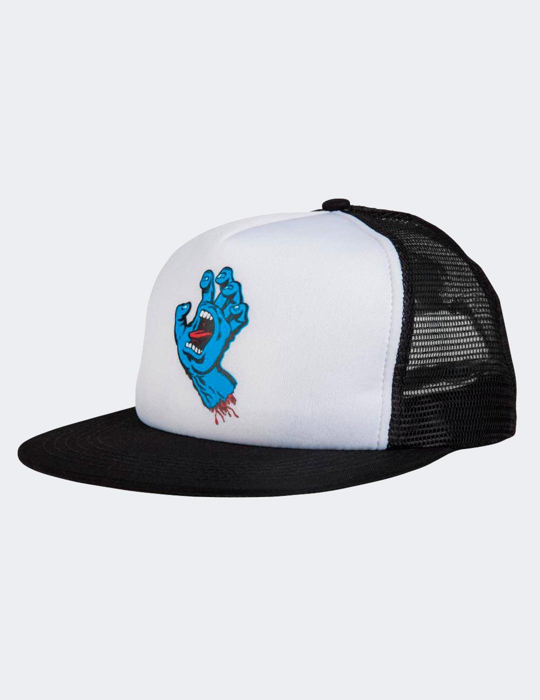 Gorra Santa Cruz CLASSIC HAND MESH - WHITE BLACK