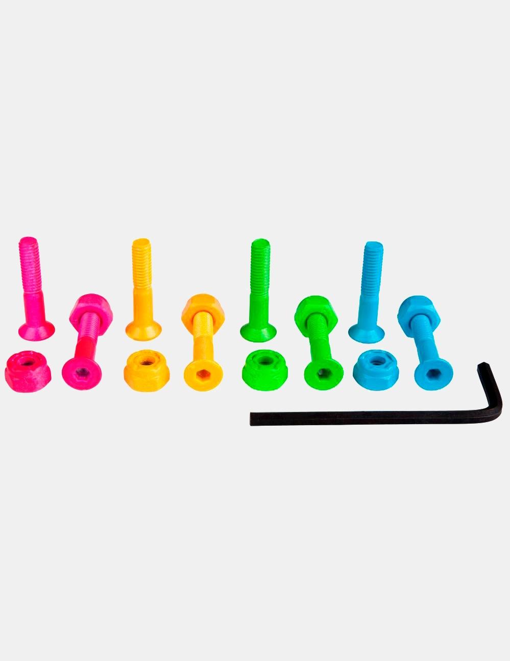 Tornillos SUSHI Allen Coloured 8 un - Pk Gr Or Bl