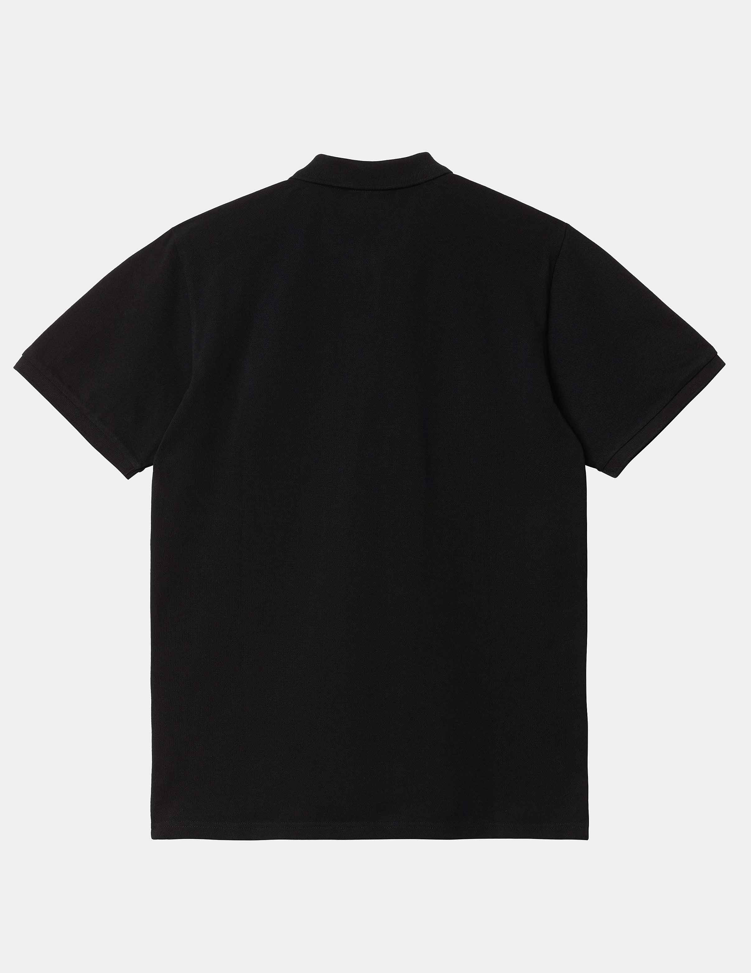 Polo CARHARTT WIP CHASE PIQUE - Black / Gold