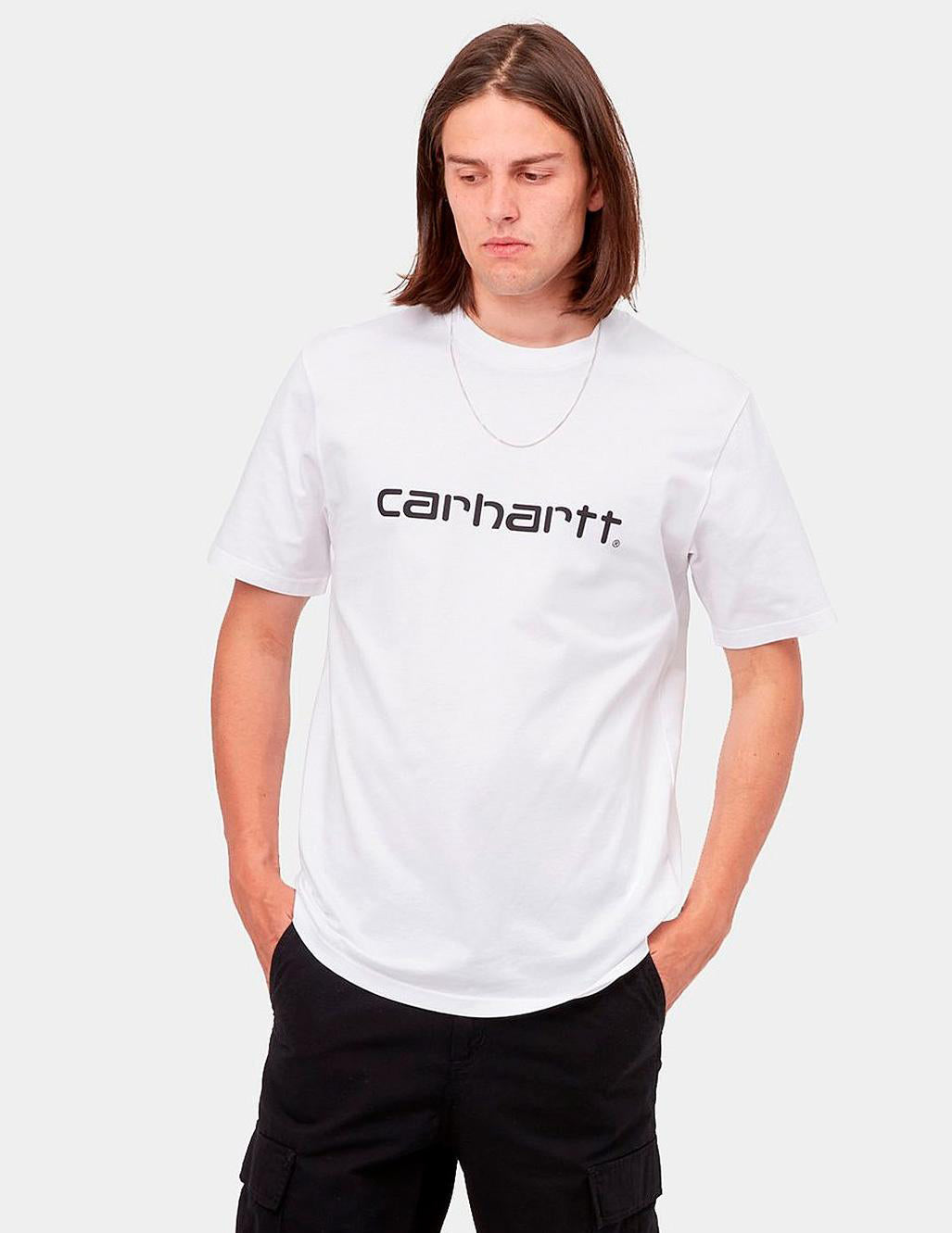 Camiseta CARHARTT WIP SCRIPT - White / Black