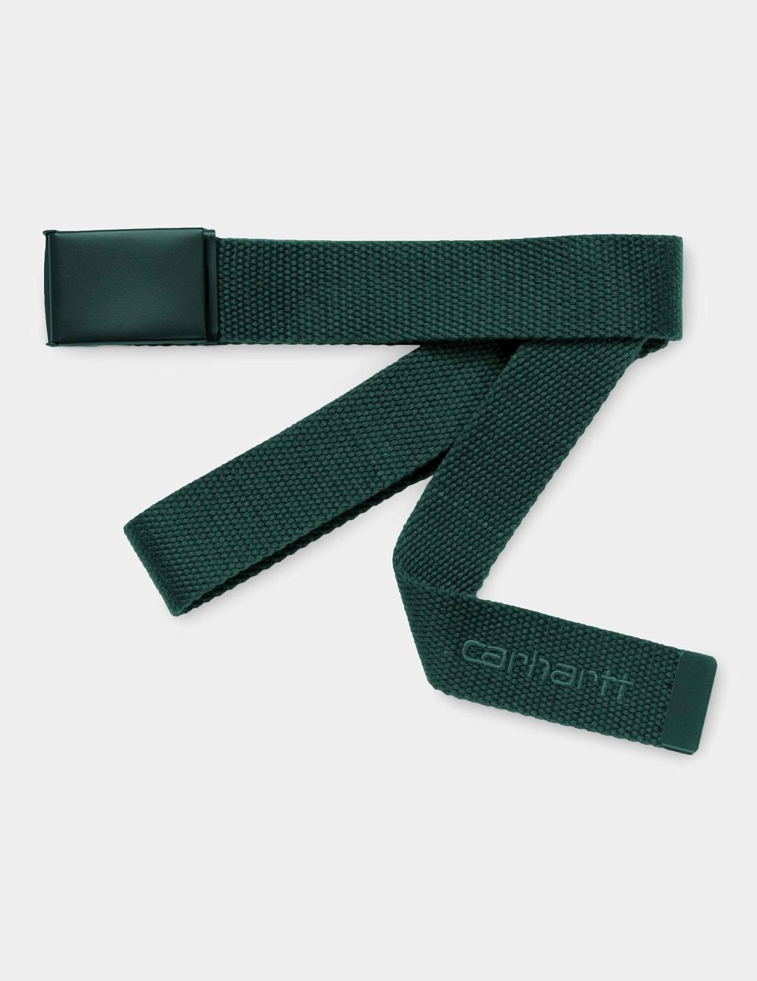 Cinturón CARHARTT WIP SCRIPT TONAL - Hemlock Green Thyme