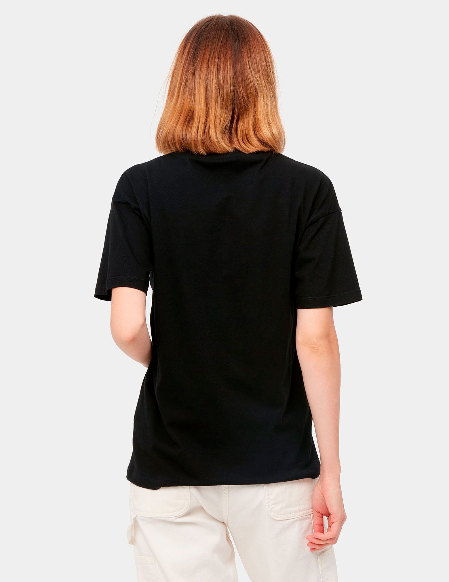 Camiseta CARHARTT WIP W' SCRIPT- Black / White