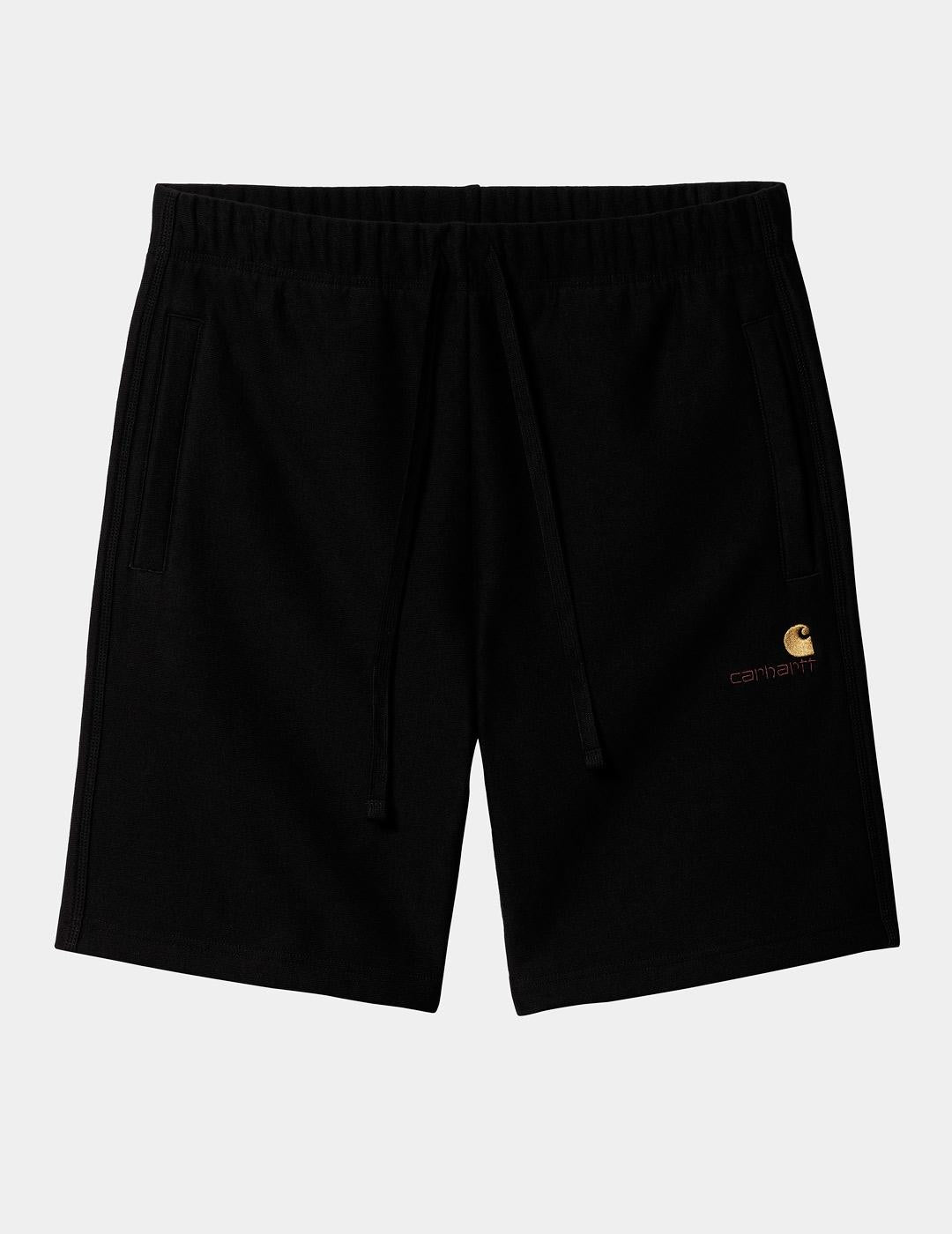 Bermuda CARHARTT AMERICAN SCRIPT - Black