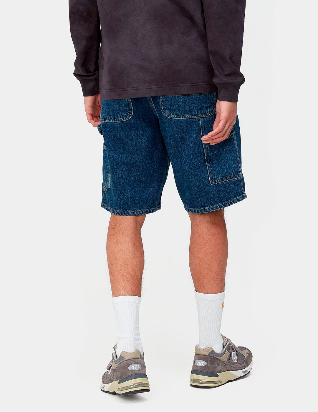 Bermuda CARHARTT WIP SINGLE KNEE - Blue