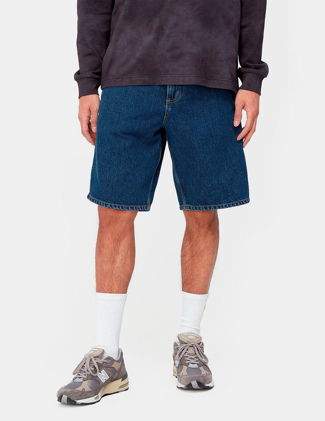 Bermuda CARHARTT WIP SINGLE KNEE - Blue