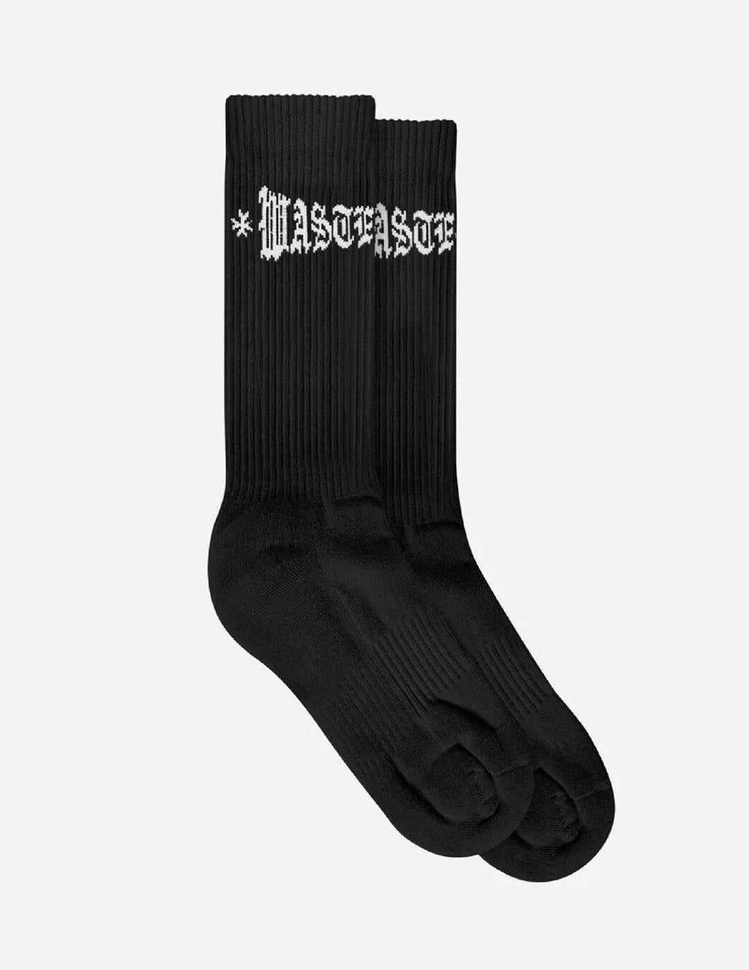Calcetines WASTED PARIS SICK - Negro
