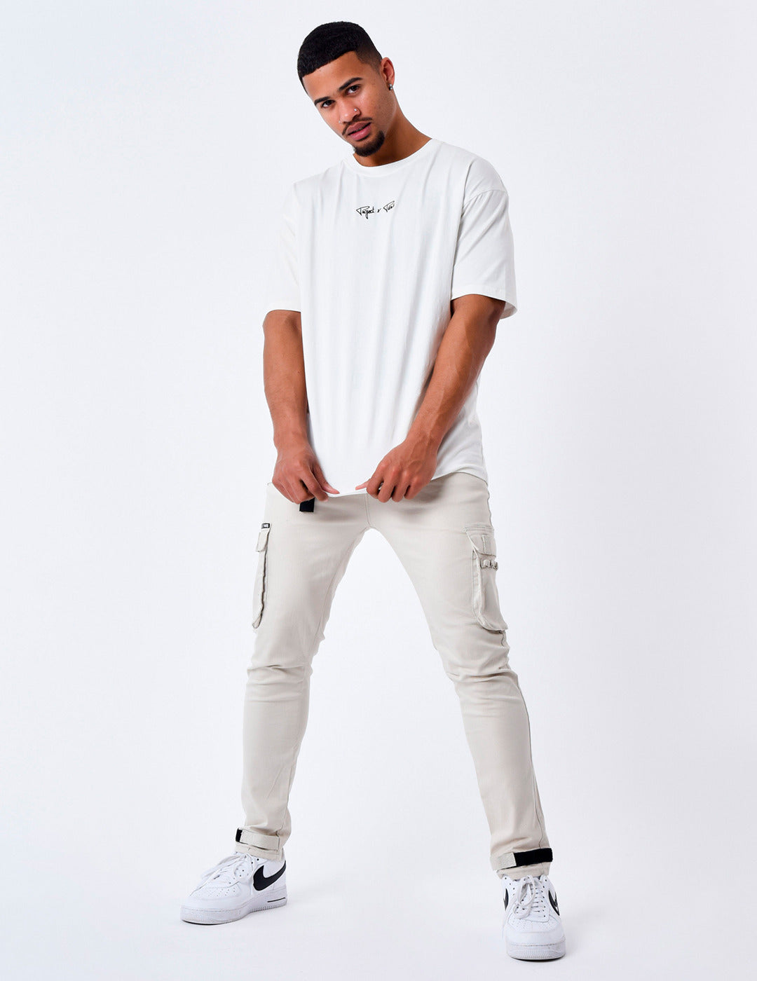 Pantalón PROJECT x PARIS 1990006 CARGO VELCRO - Beige