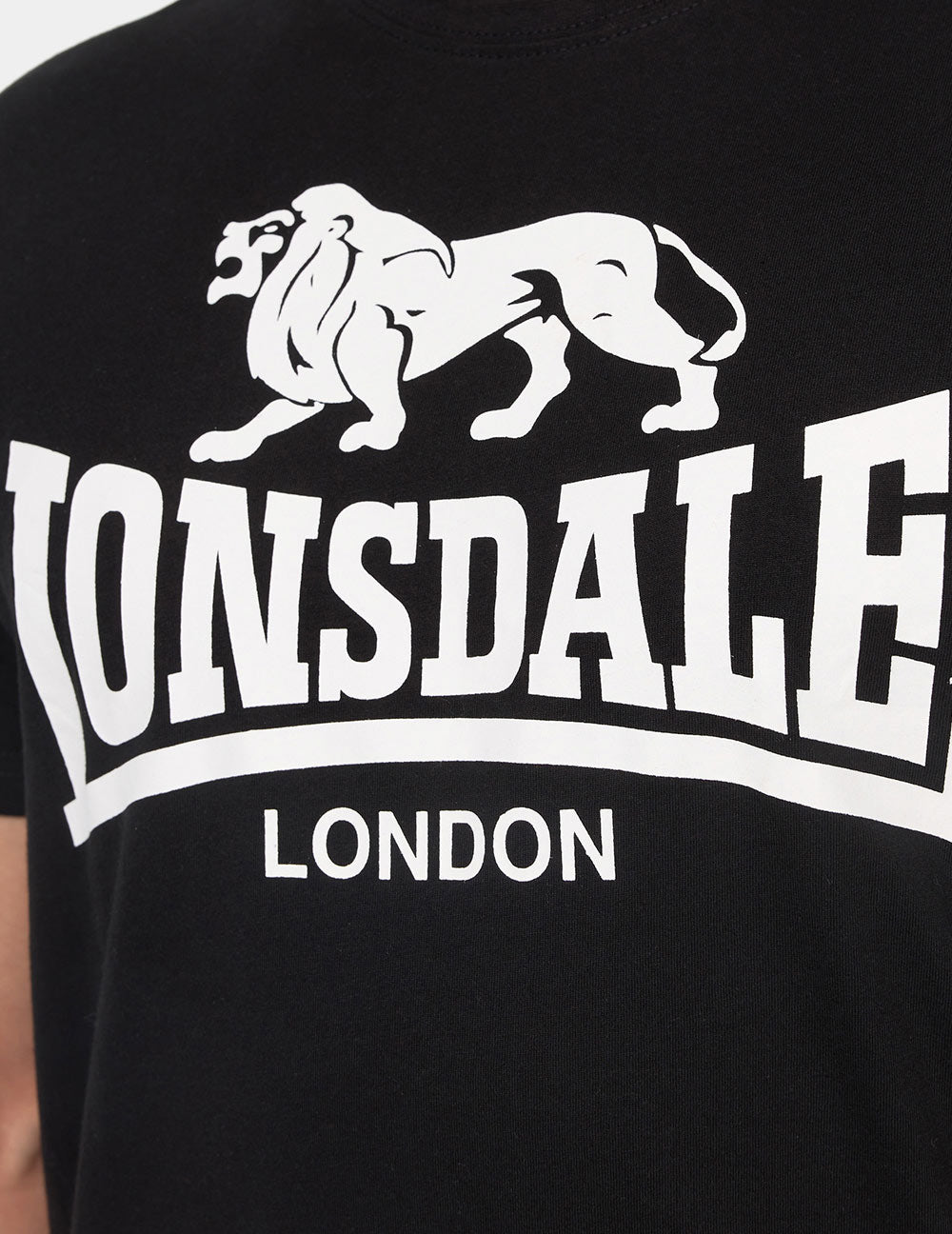 Camiseta LONSDALE LOGO - Black