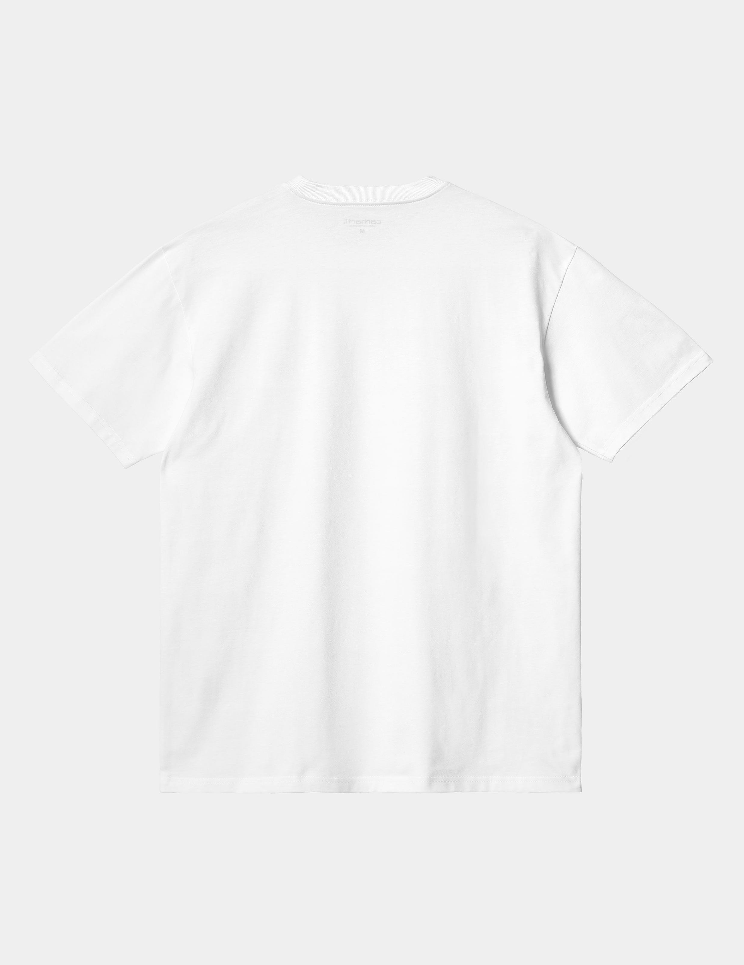 Camiseta CARHARTT WIP CHASE- White / Gold