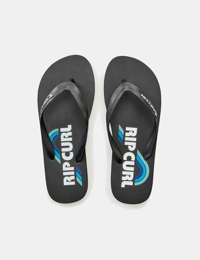 Chanclas RIP CUL SURF REVIVAL LOGO - Black/Grey/Bl