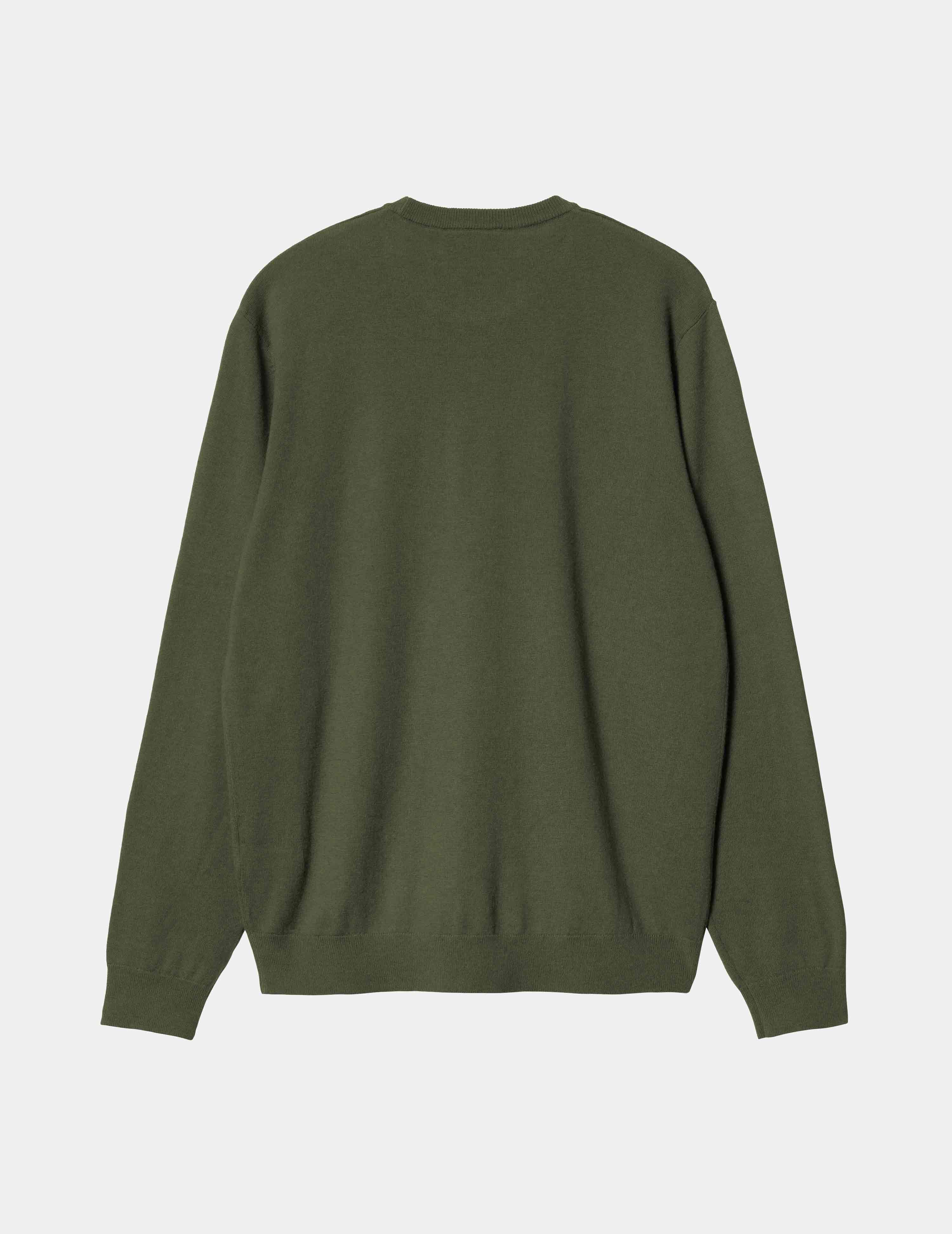 Jersey CARHARTT WIP MADISON - Tarragon / Black