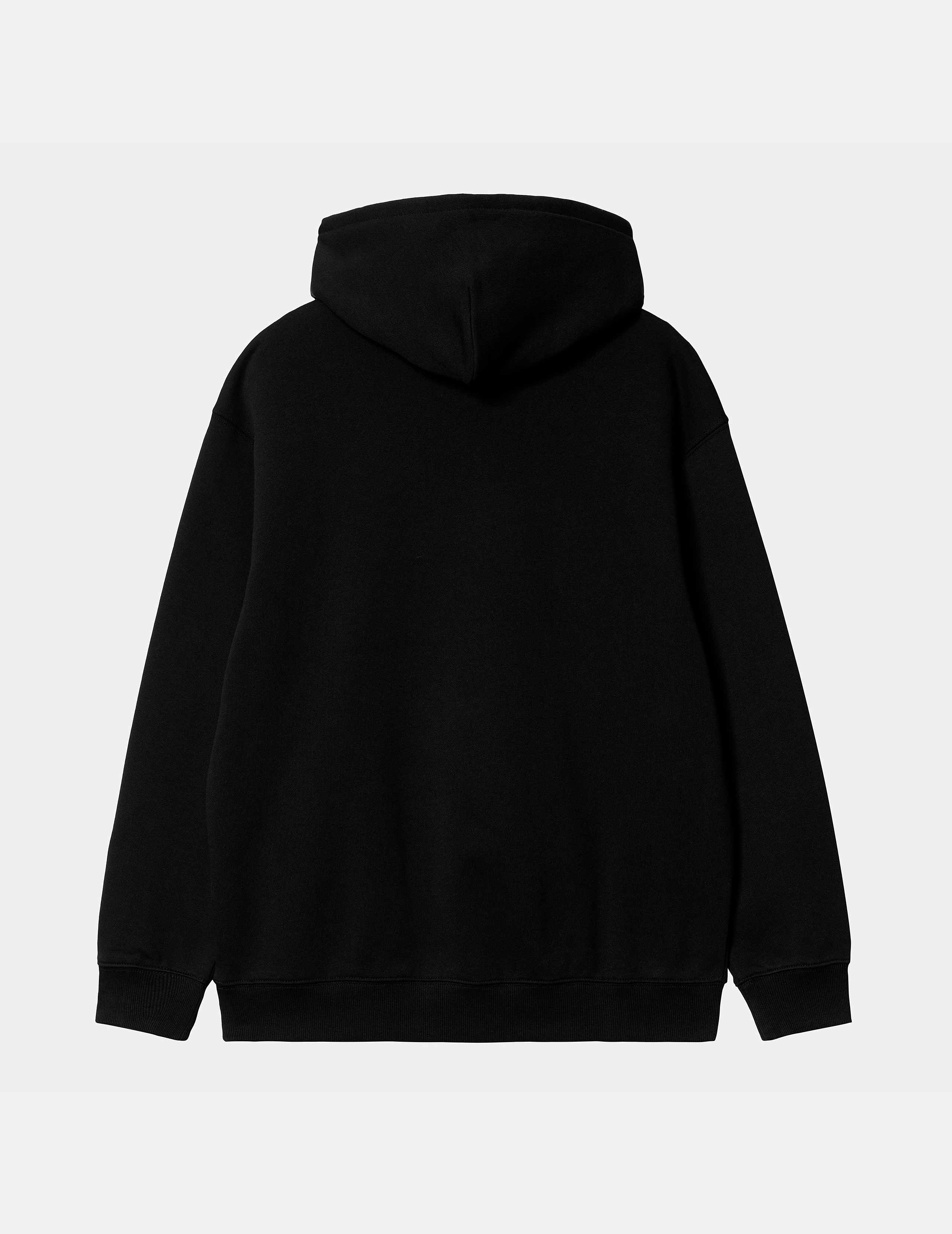 Sudadera CARHARTT WIP W' HOODED - Black / White