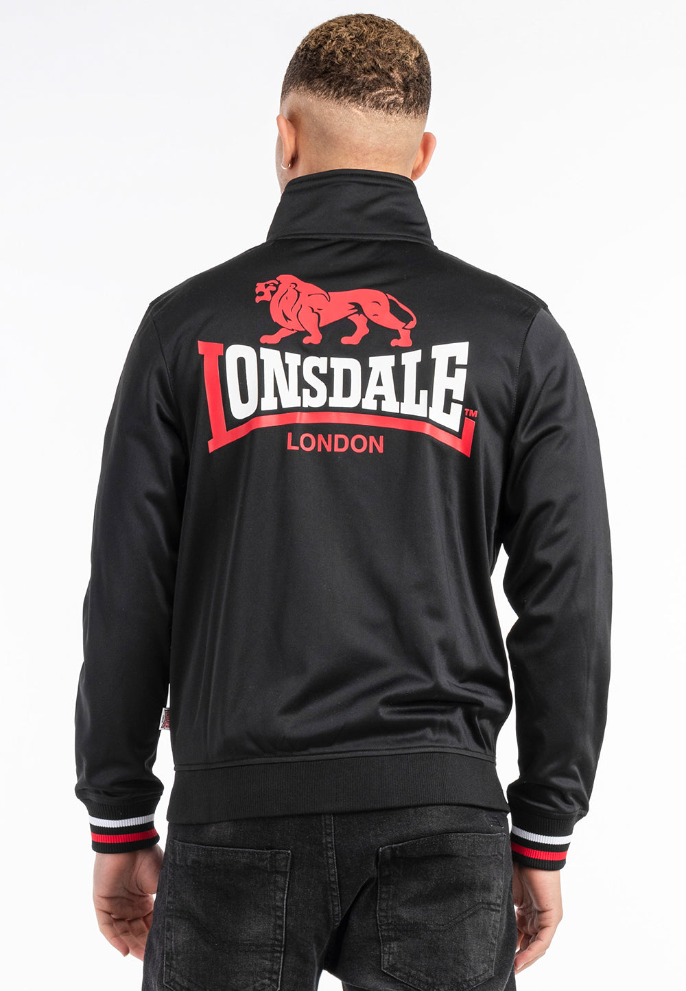 Chaqueta LONSDALE SKELLBERRY - Black/Red/White