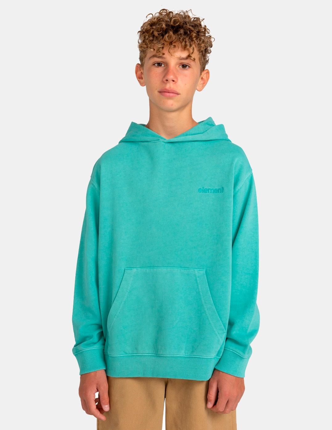 Sudadera Capucha JR ELEMENT CORNELL 3.0 - Lagoon