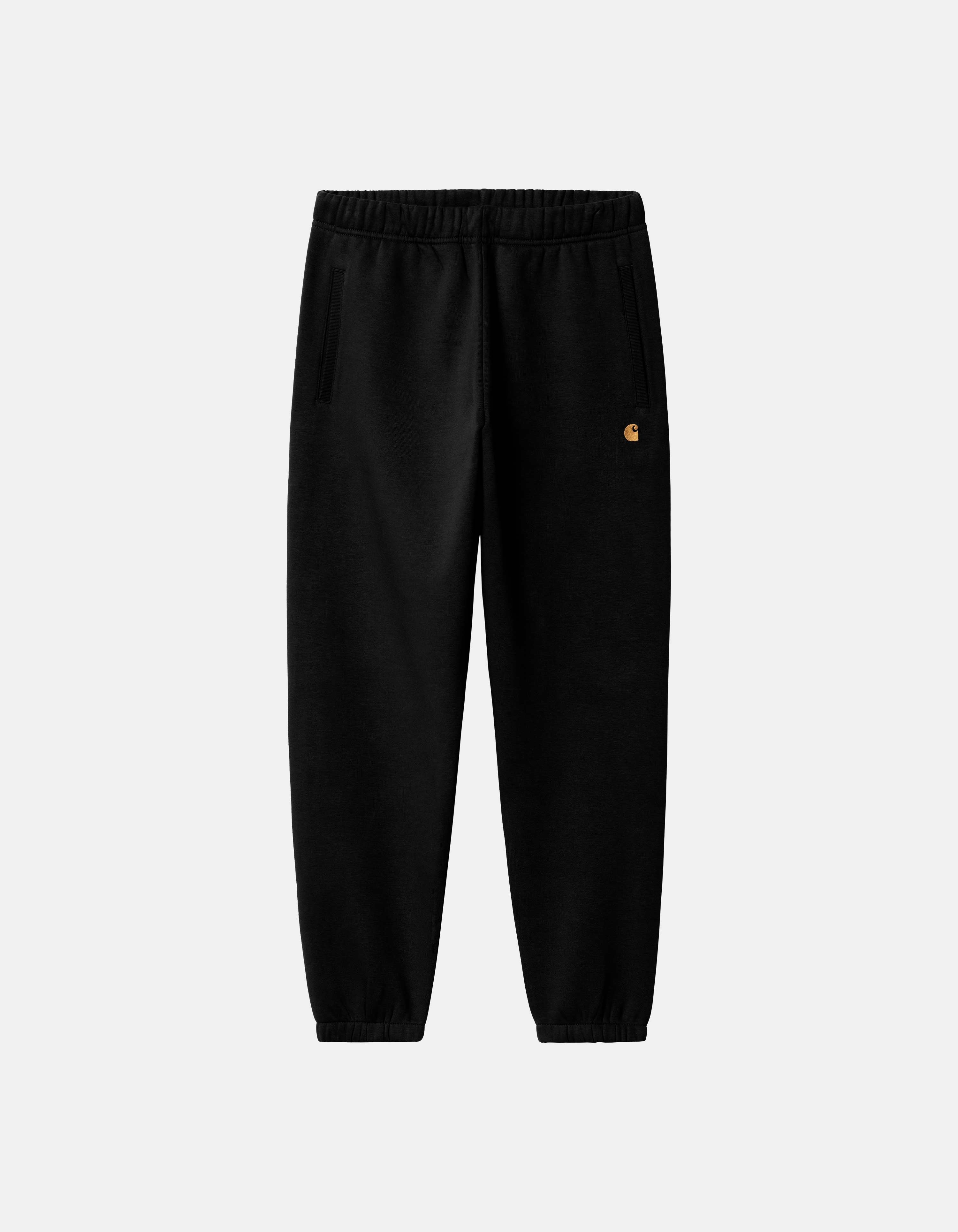 Pantalón Chándal CARHARTT WIP CHASE SWEAT - Black / Gold