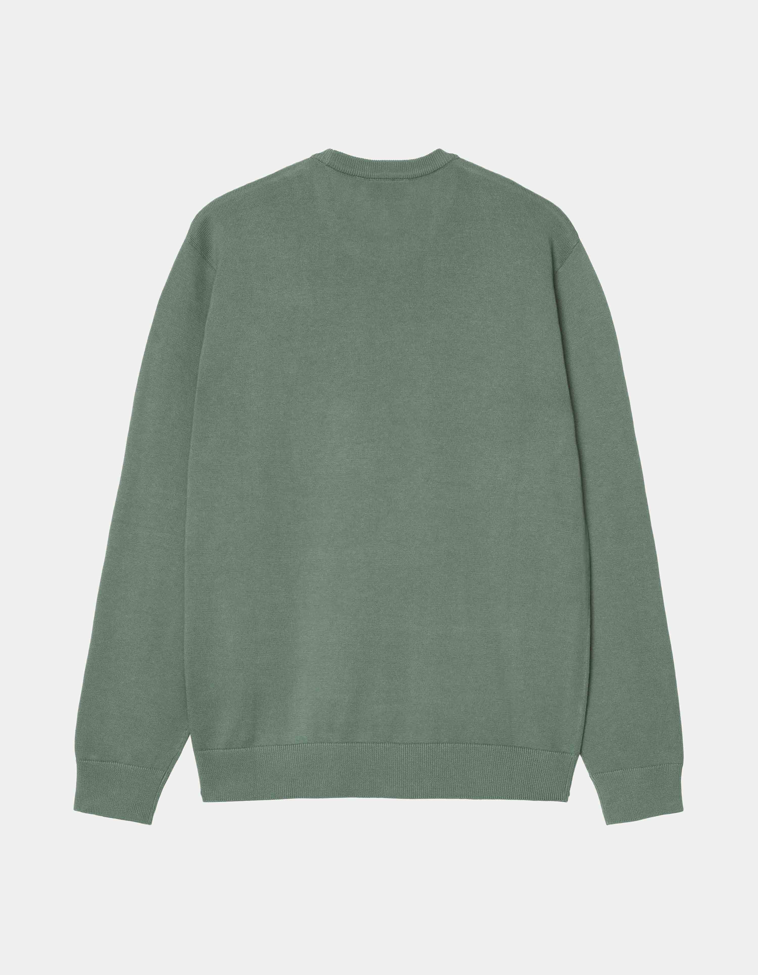 Jersey CARHARTT WIP MADISON - Silver Pine / White