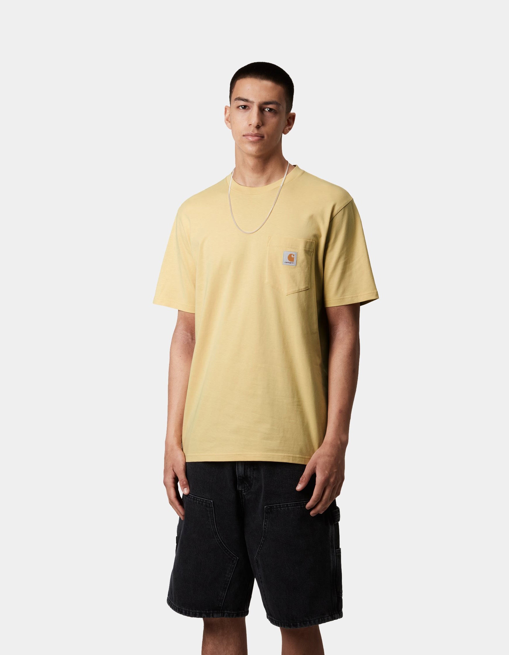 Camiseta CARHARTT WIP POCKET - Air Yellow