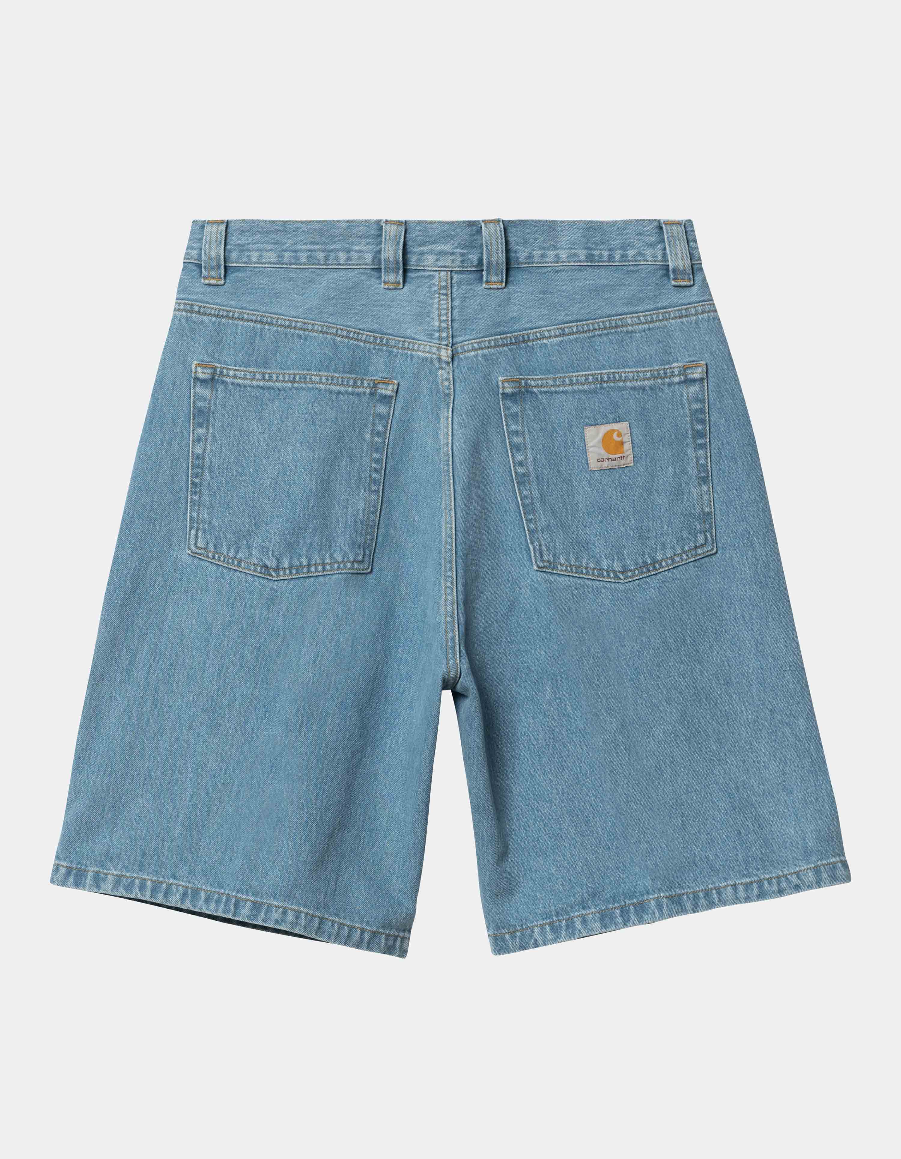 Bermuda CARHARTT WIP BRANDON - Blue Stone Bleached