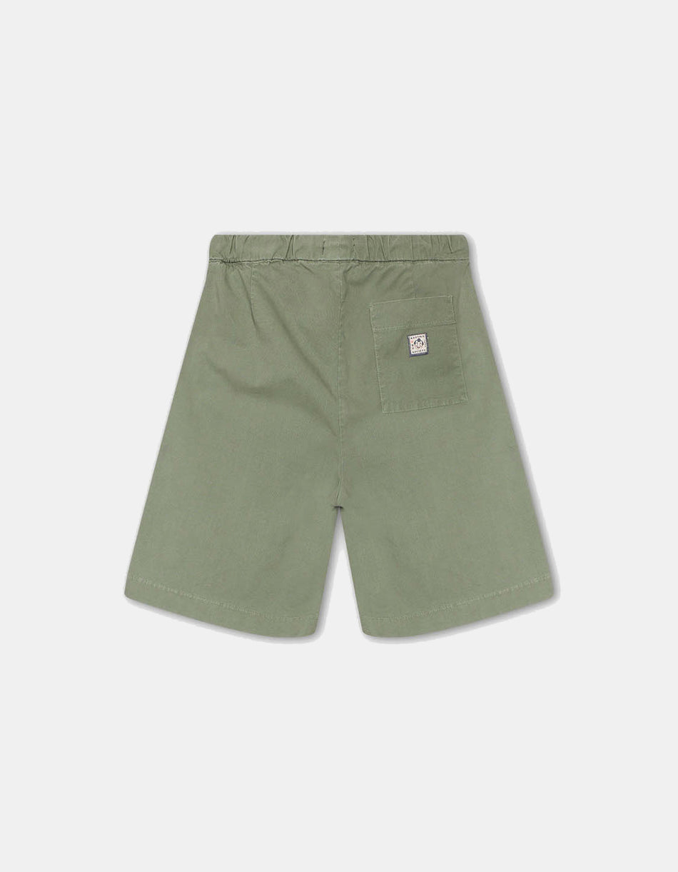 Bermuda KAOTIKO RELAXED CANVAS PINZAS - Slate