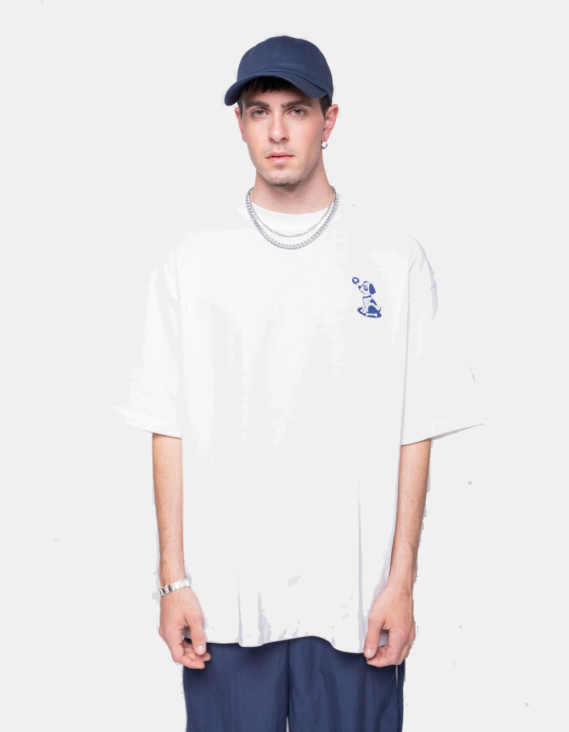 Camiseta KAOTIKO DOING NOTHING - White