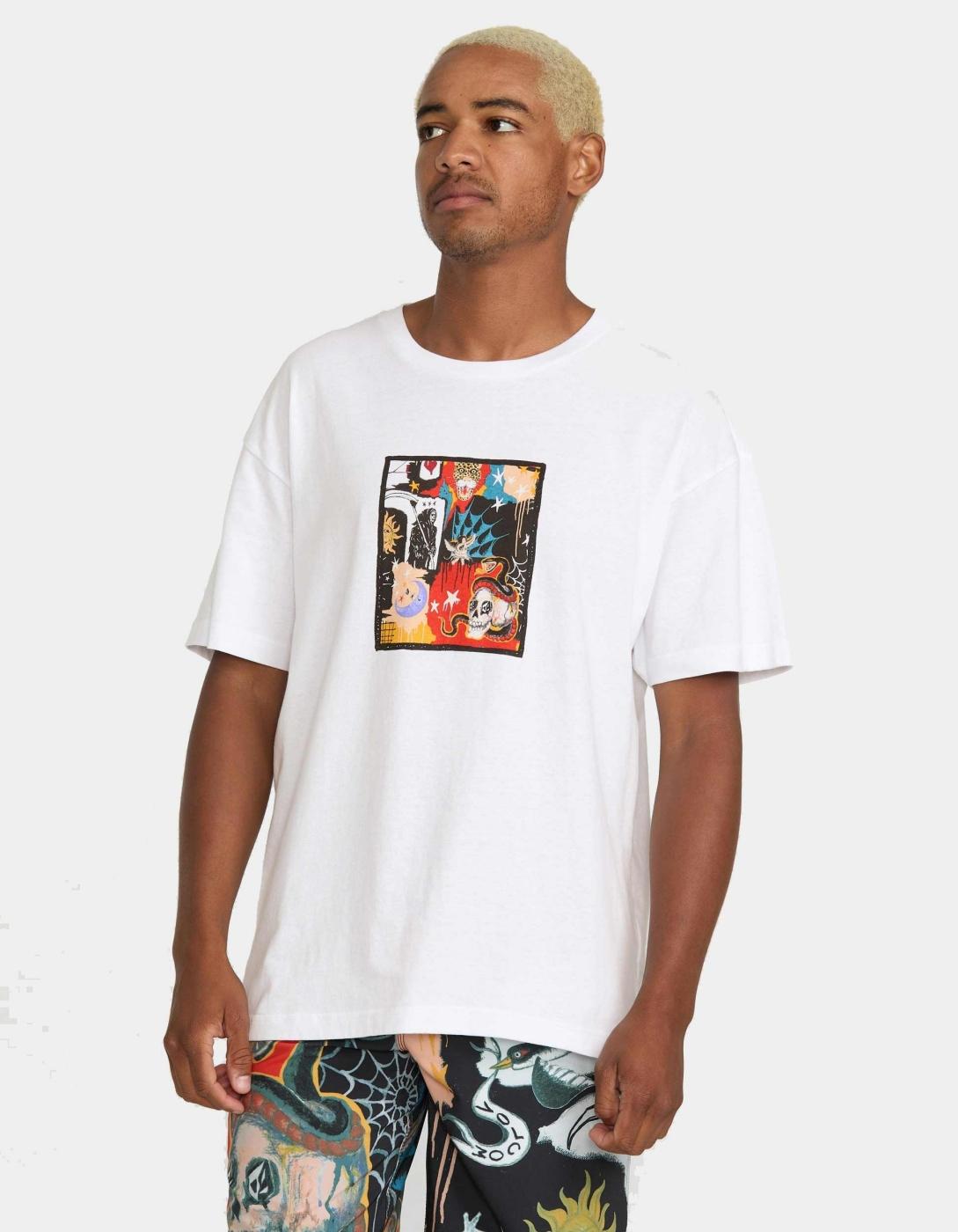 Camiseta VOLCOM FA SETH CONBOY WEB - White