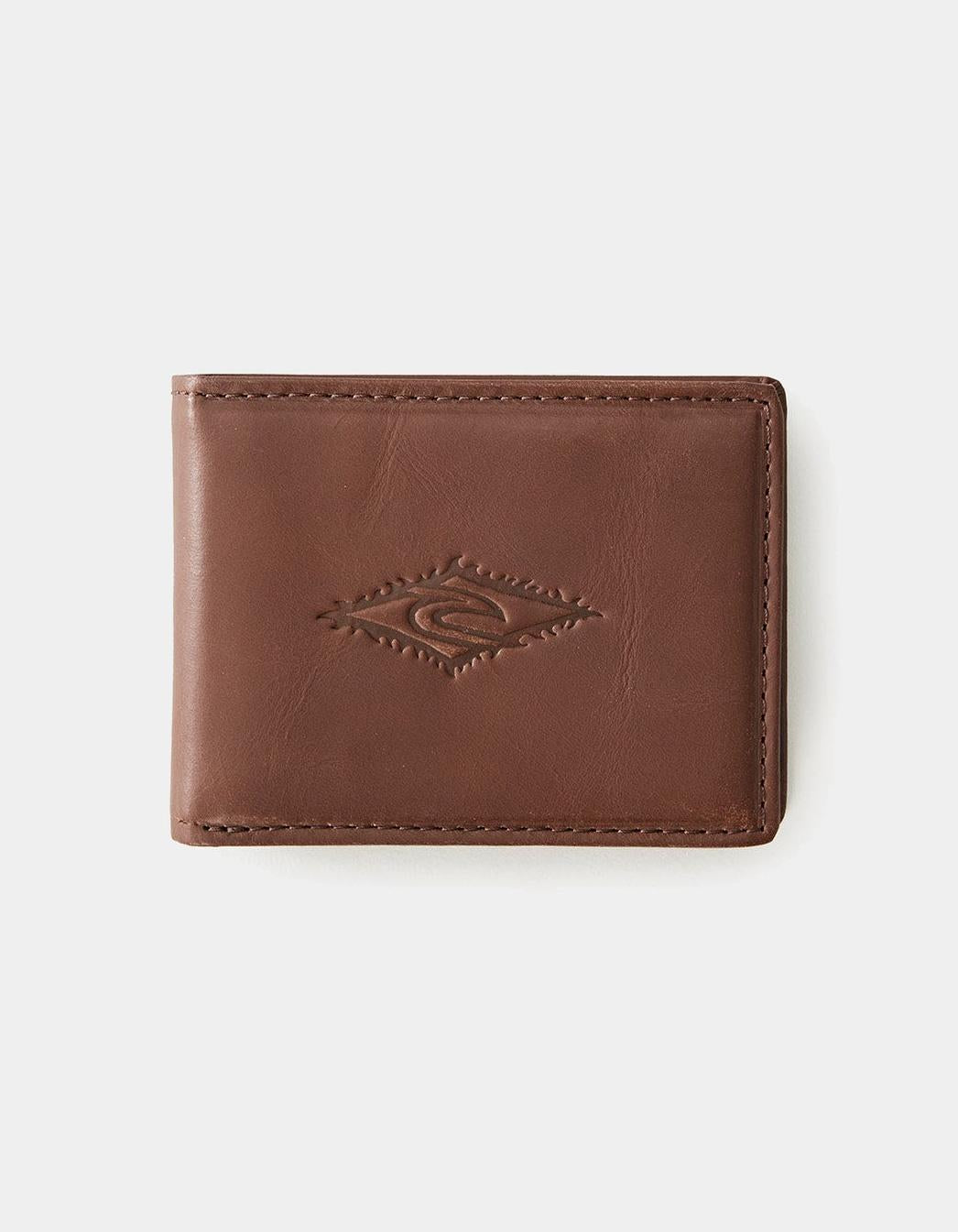 Cartera RIP CURL RAW ENERGY RFID SLIM - Brown