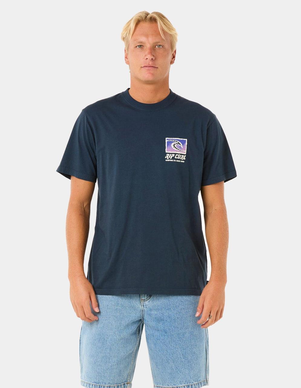 Camiseta RIP CURL RAW ENERGY TRAD - Dark Navy