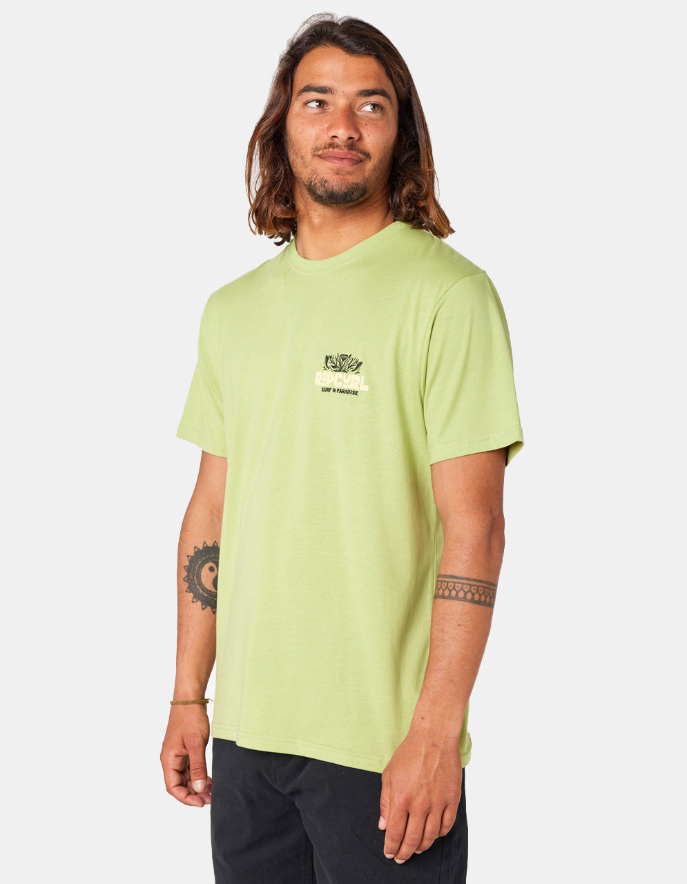 Camiseta RIP CURL PARADISE LAND - Light Khaki