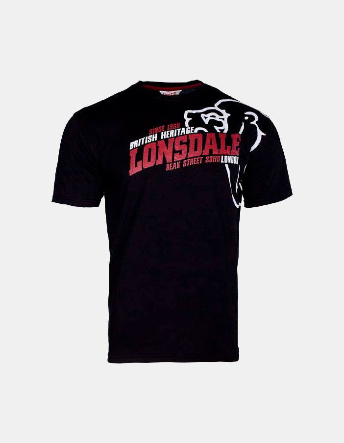 Camiseta LONSDALE WALKLEY - Black