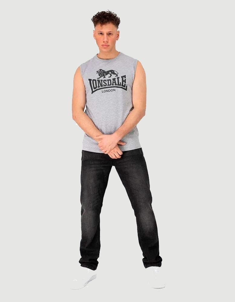 Camiseta Tirantes CLOPTON - Marl Grey/Black