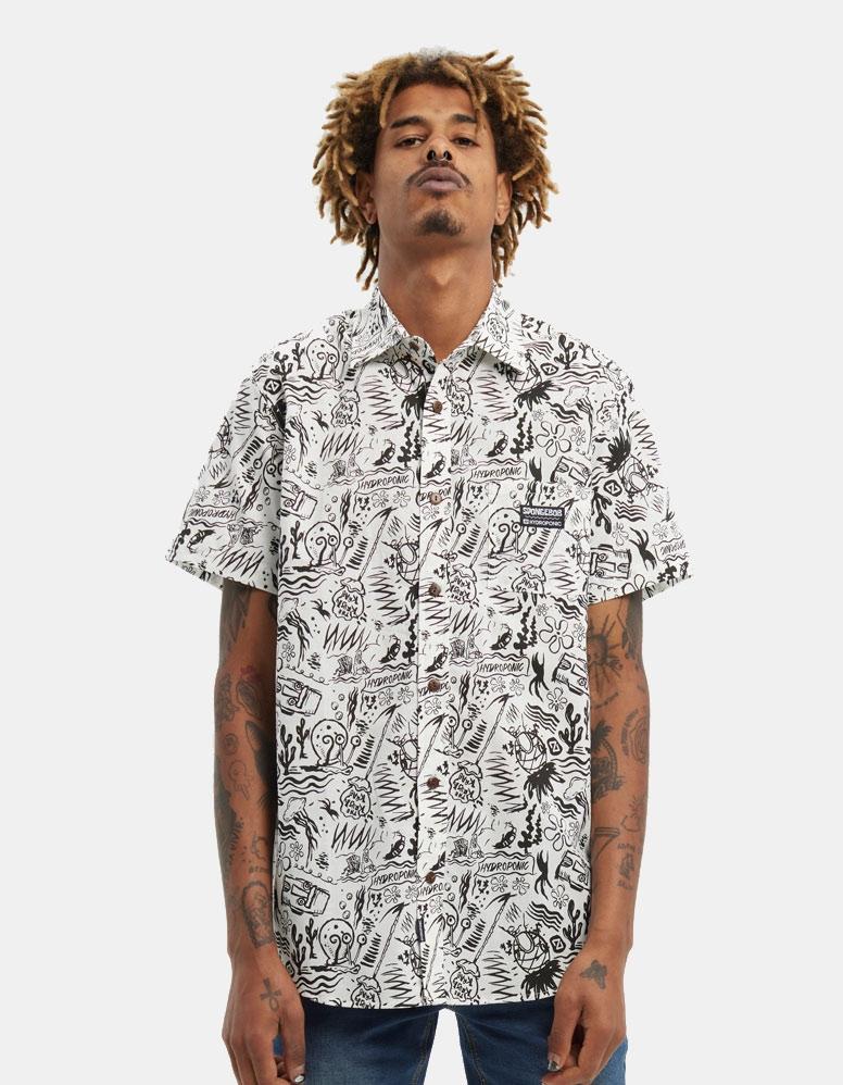 Camisa HYDROPONIC SB BIKINI BOTTOM - White