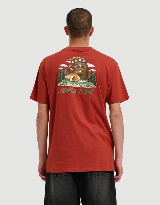 Camiseta SCREAMING GRIZZLY - Dark Rust