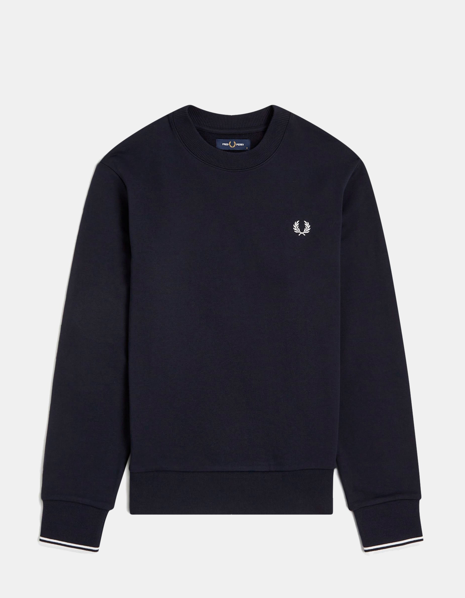 Sudadera Crew FRED PERRY M7535 - Navy
