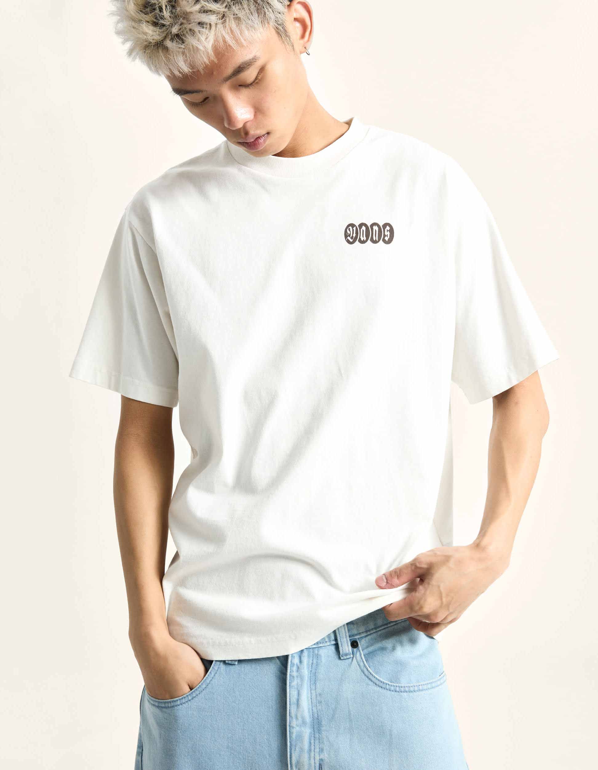 Camiseta VANS EARTHBOUND LOOSE FIT - Marshmallow