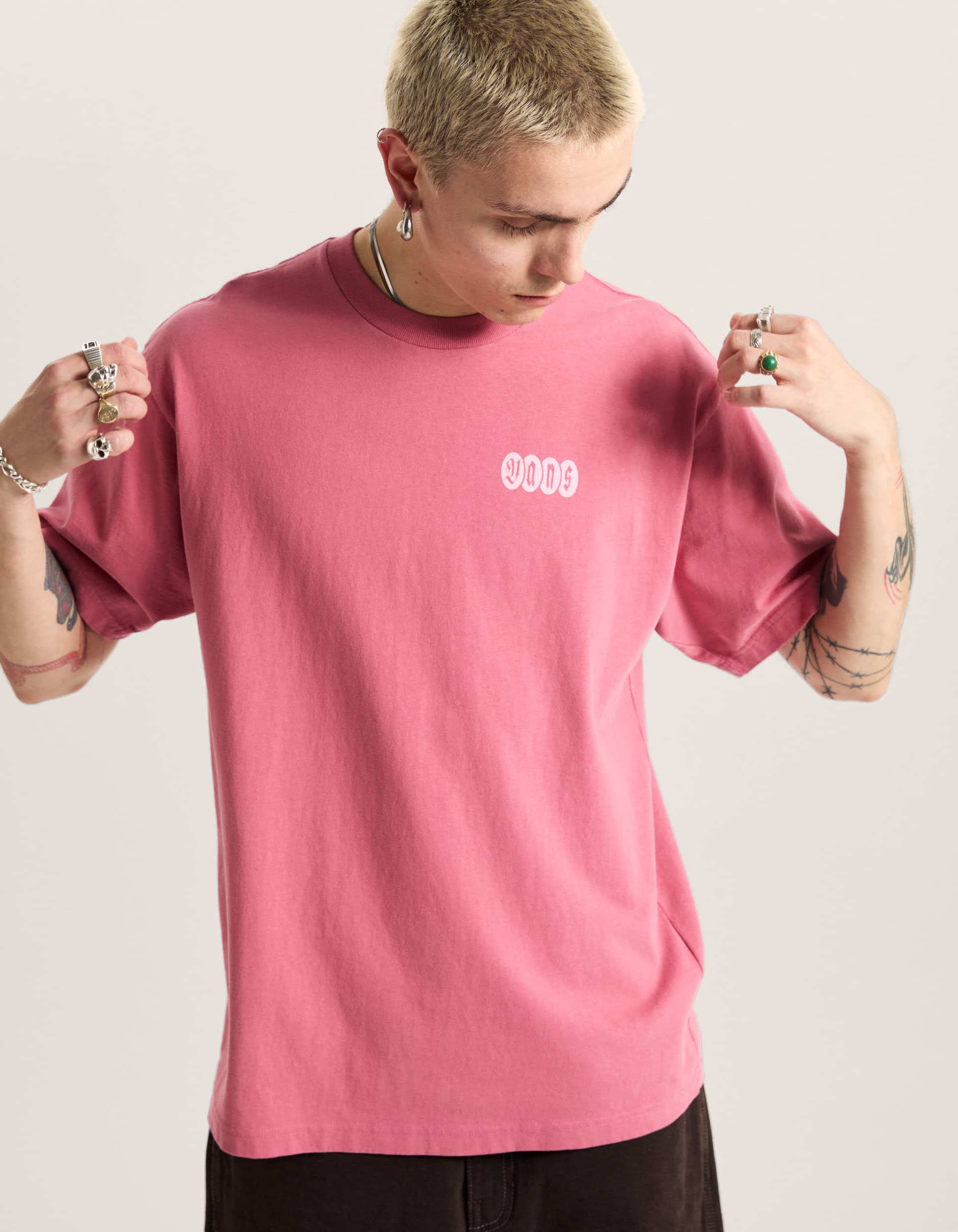 Camiseta VANS EARTHBOUND LOOSE FIT - Mauvewood