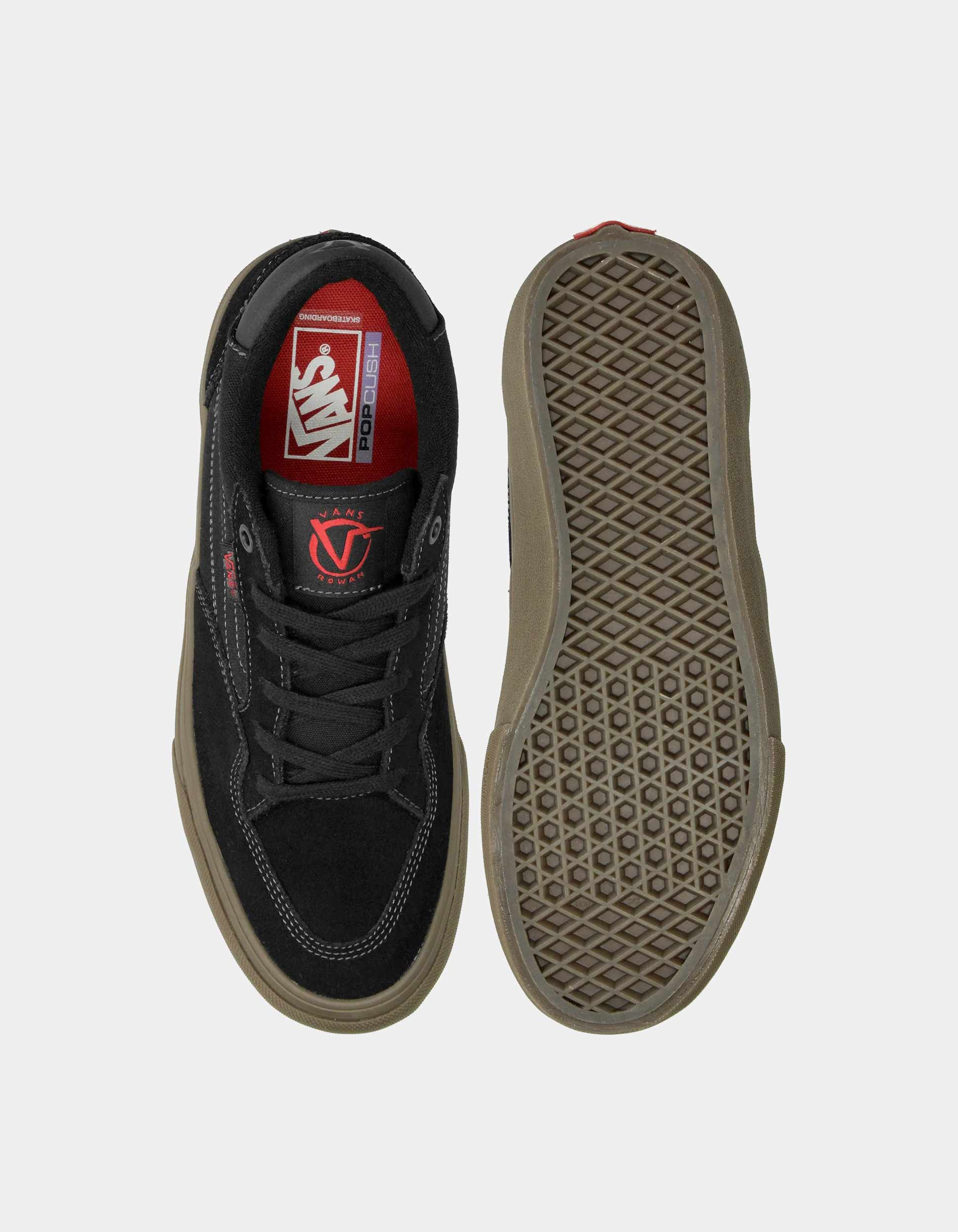 Zapatillas VANS SKATE ROWAN - Black/Dark Gum