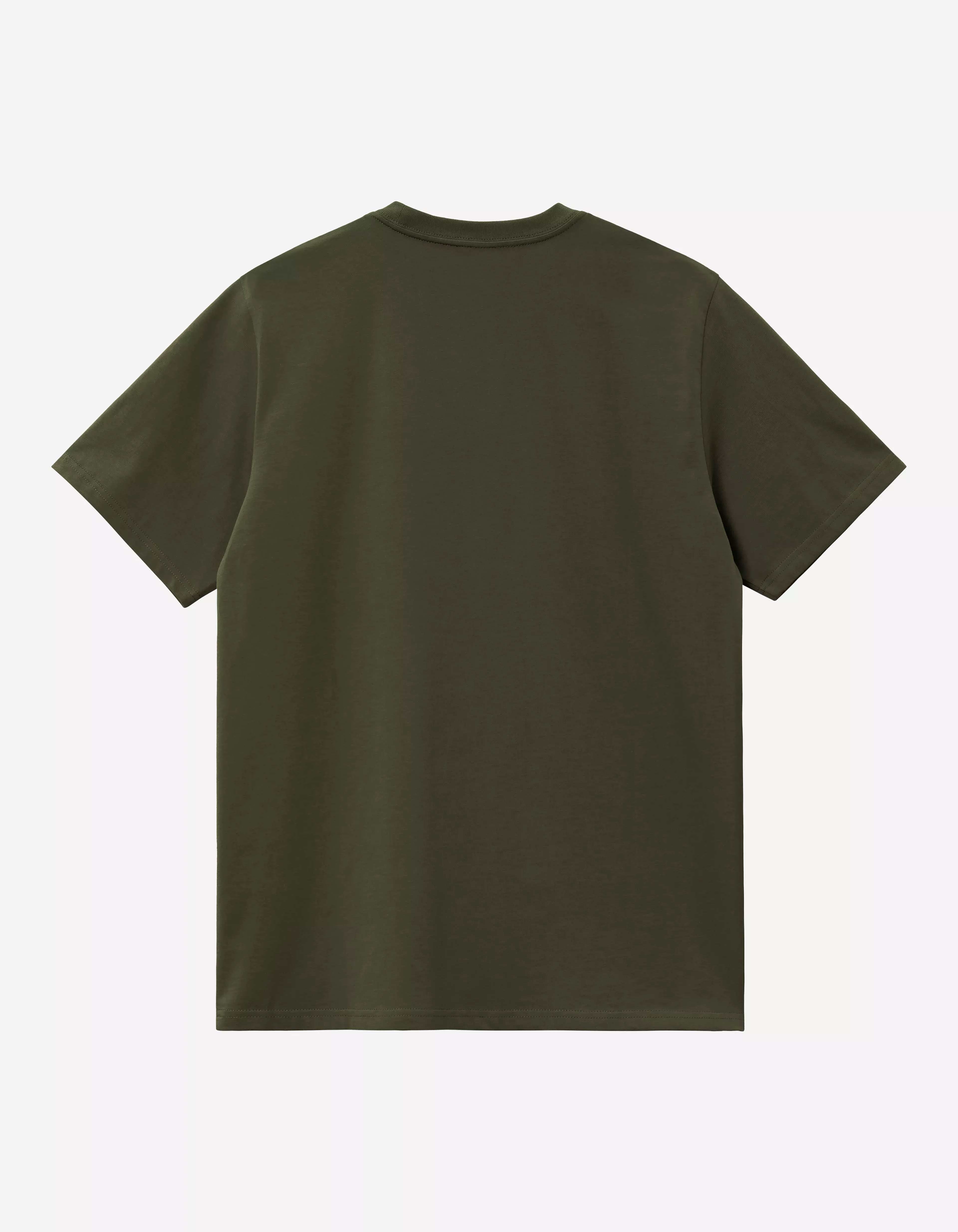 Camiseta CARHARTT WIP CHASE - Olive / Gold