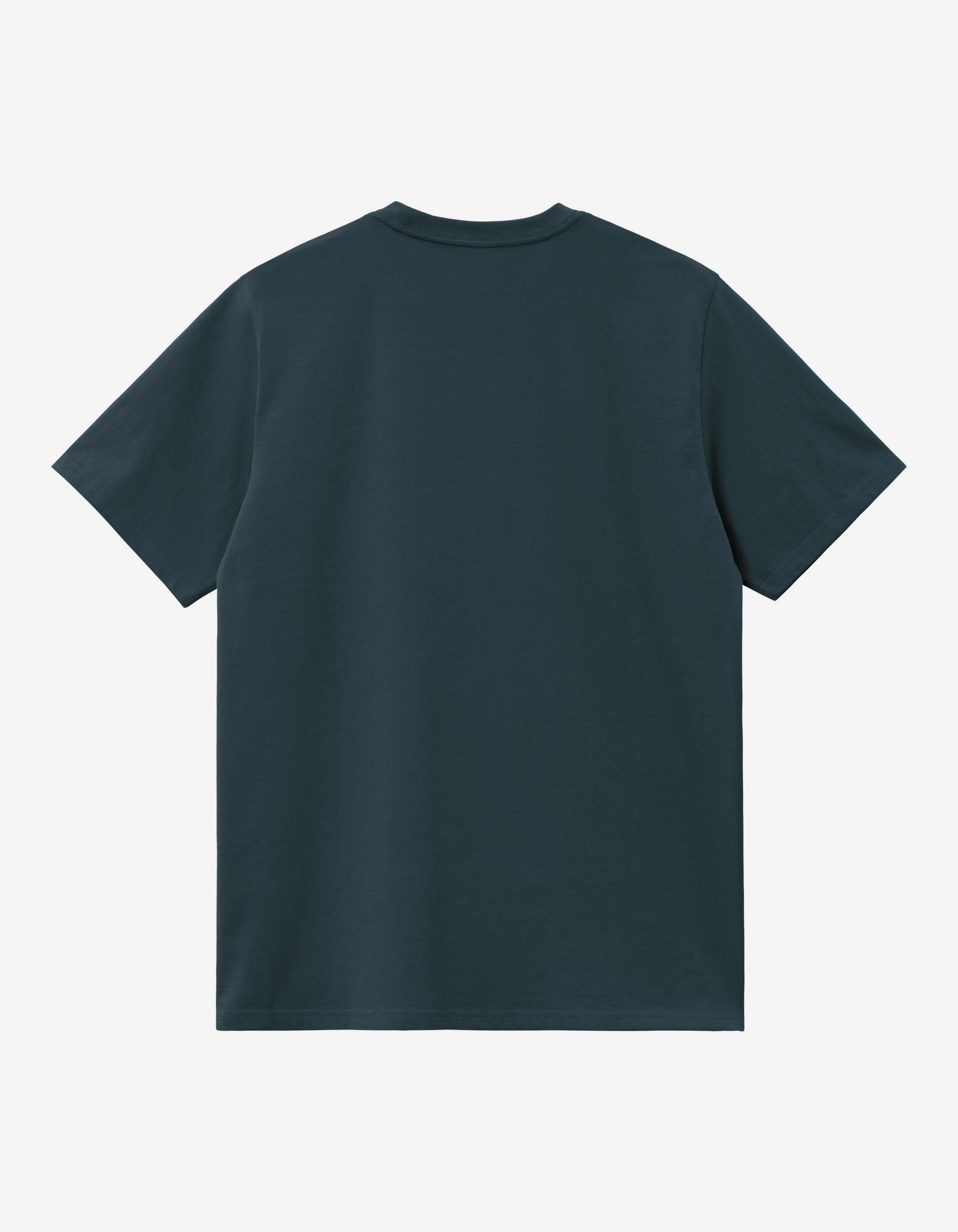 Camiseta CARHARTT WIP POCKET - Deep Lagoon