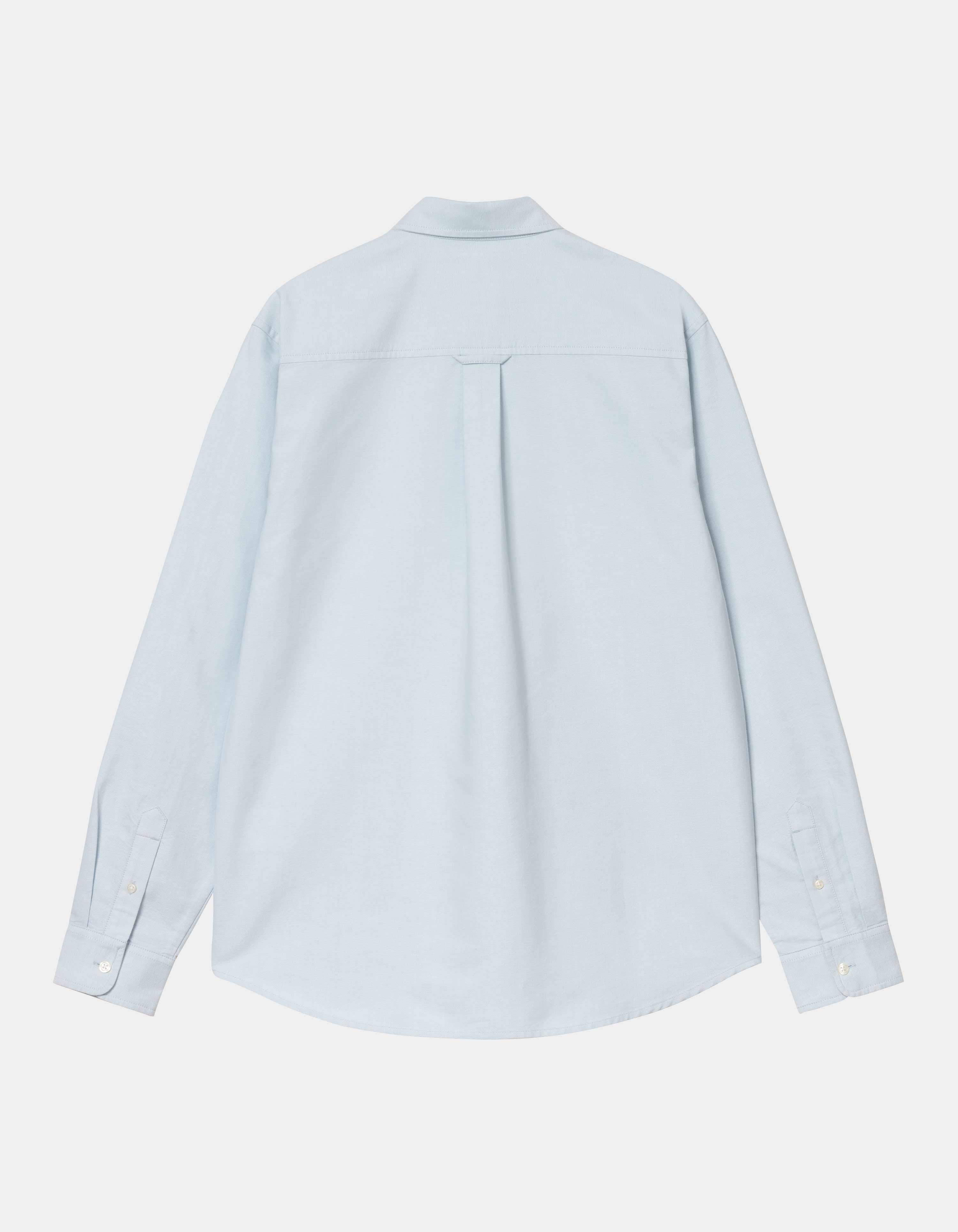 Camisa CARHARTT WIP C-LOGO - Blue Fog / White