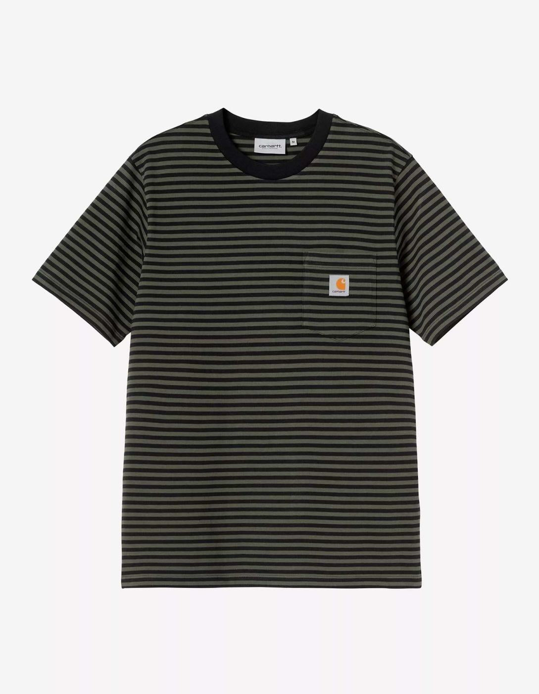 Camiseta VERNER POCKET - Black / Opuntia
