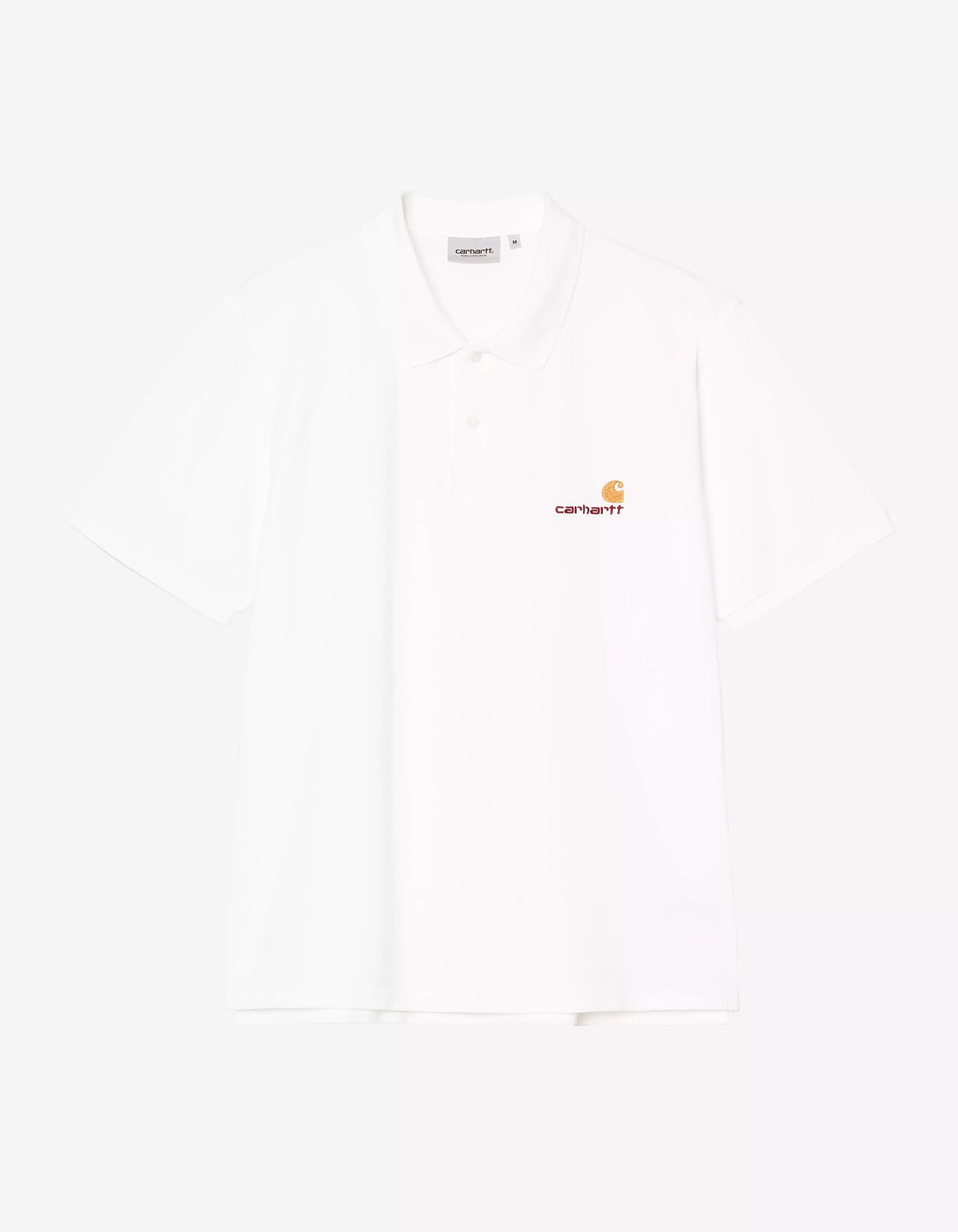 Polo AMERICAN SCRIPT - White