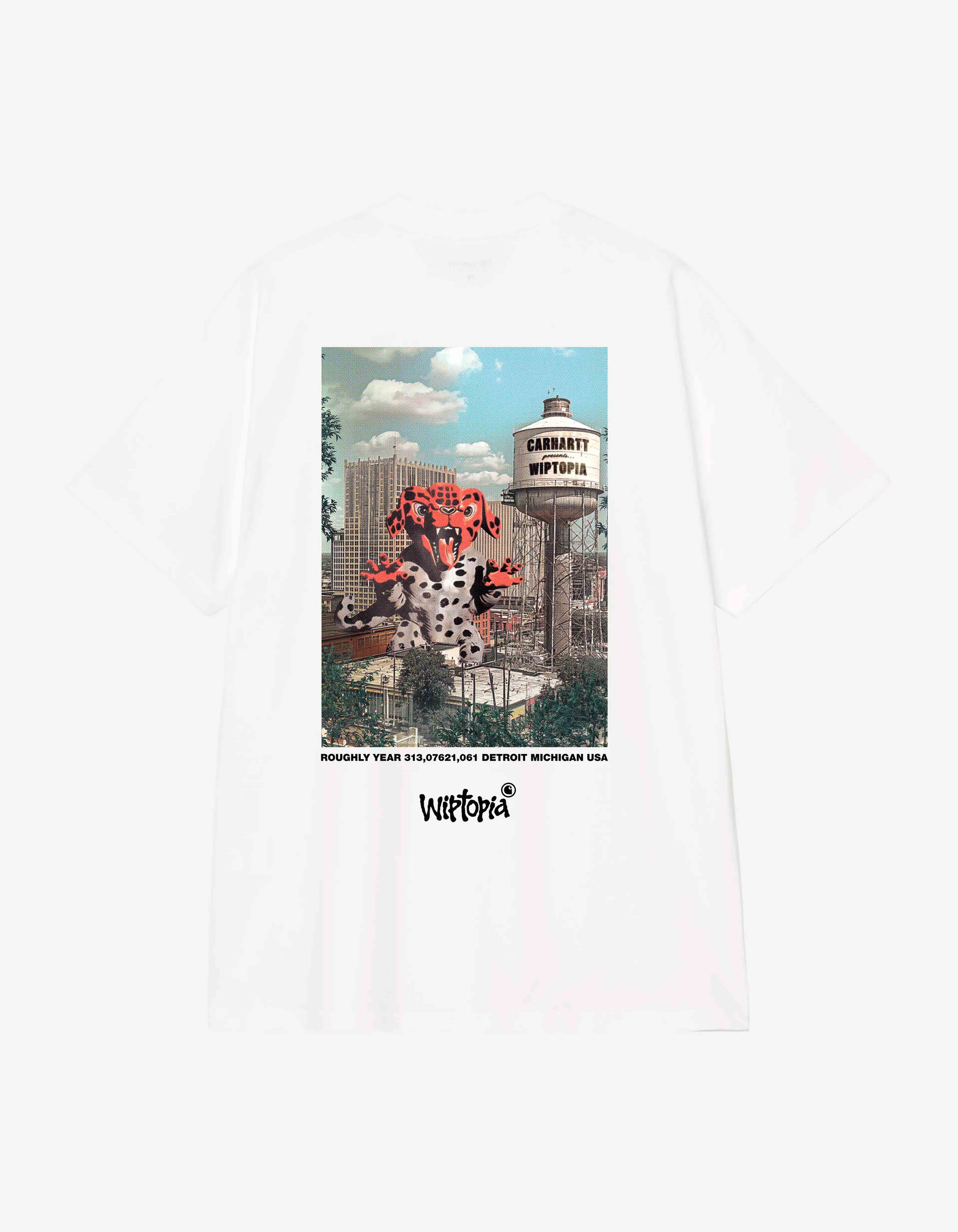 Camiseta CARHARTT WIP WIPTOPIA - White