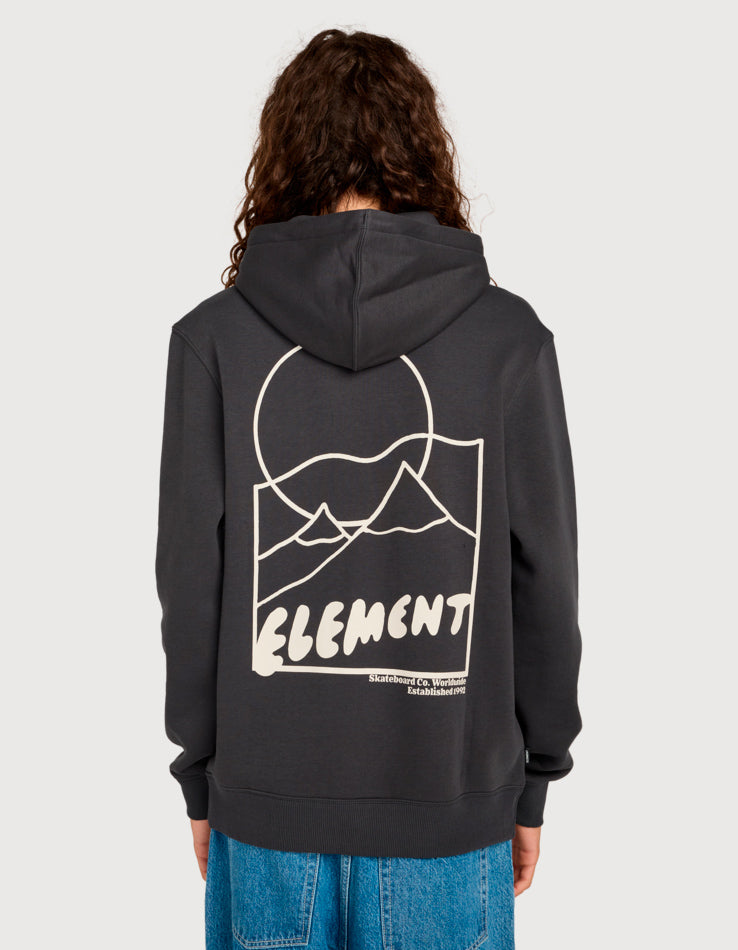 Sudadera Capucha ELEMENT SUNRISE - Off Black