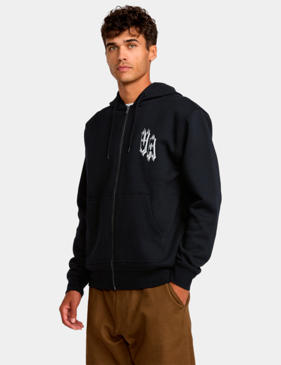 Sudadera Cap. Abierta BENJ TIGEREYESZ - Black