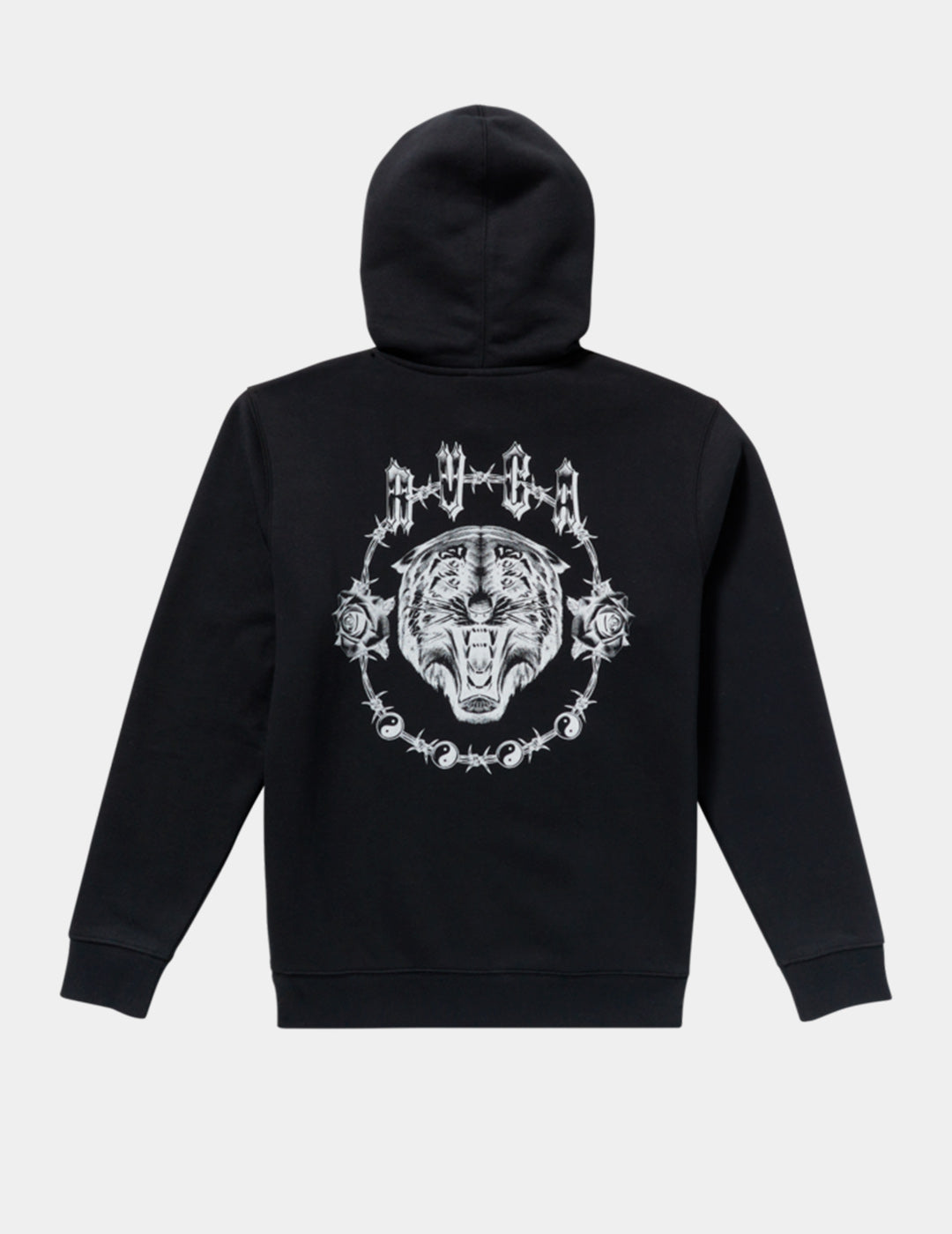 Sudadera Cap. Abierta BENJ TIGEREYESZ - Black