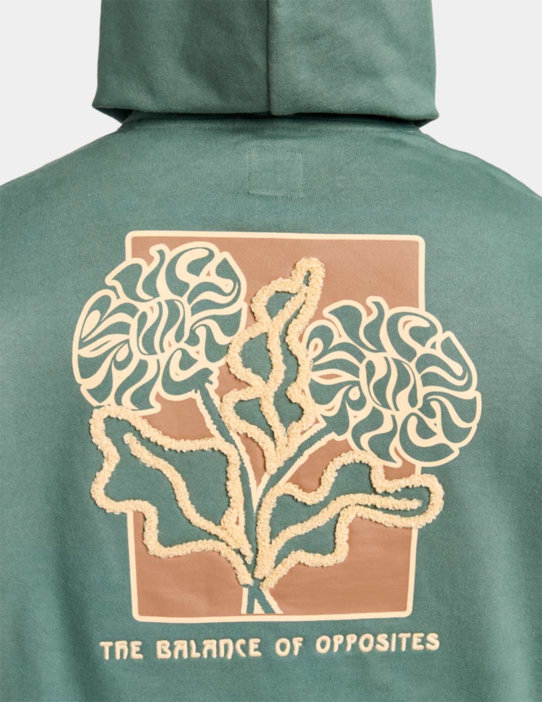 Sudadera Capucha RVCA FLOWER BALANCE - Lauren Wreath