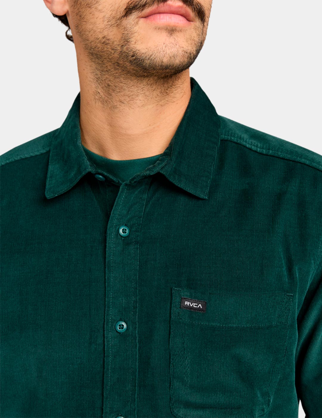Camisa RVCA FREEMAN CORD II - Hunter Green