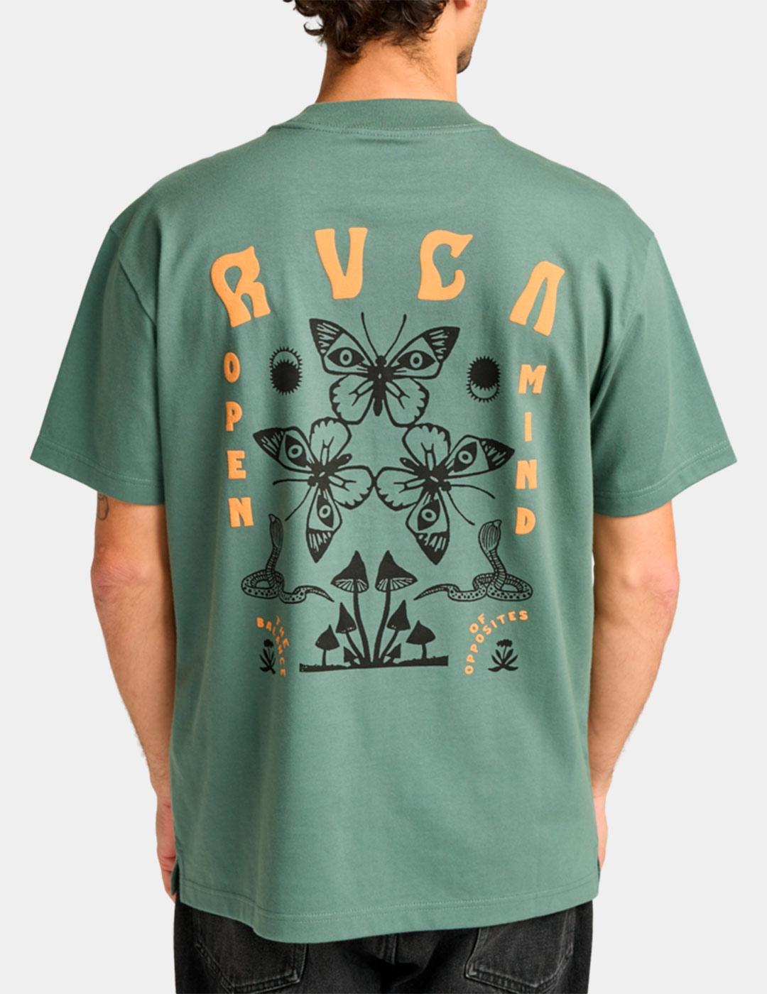 Camiseta RVCA BUTTERFLY POST - Laurel Wreath